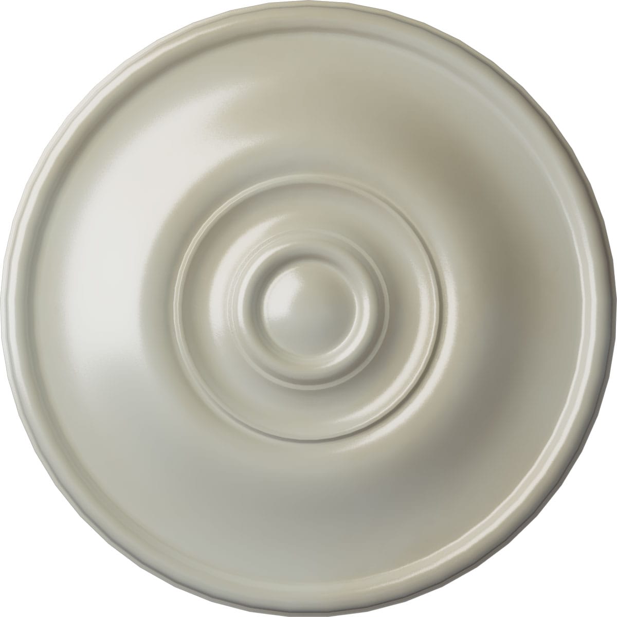 Ekena Millwork CM12JEFBS Jefferson 11.75-in W x 11.75-in L Painted Flash Blue Polyurethane Whole Ceiling Medallion
