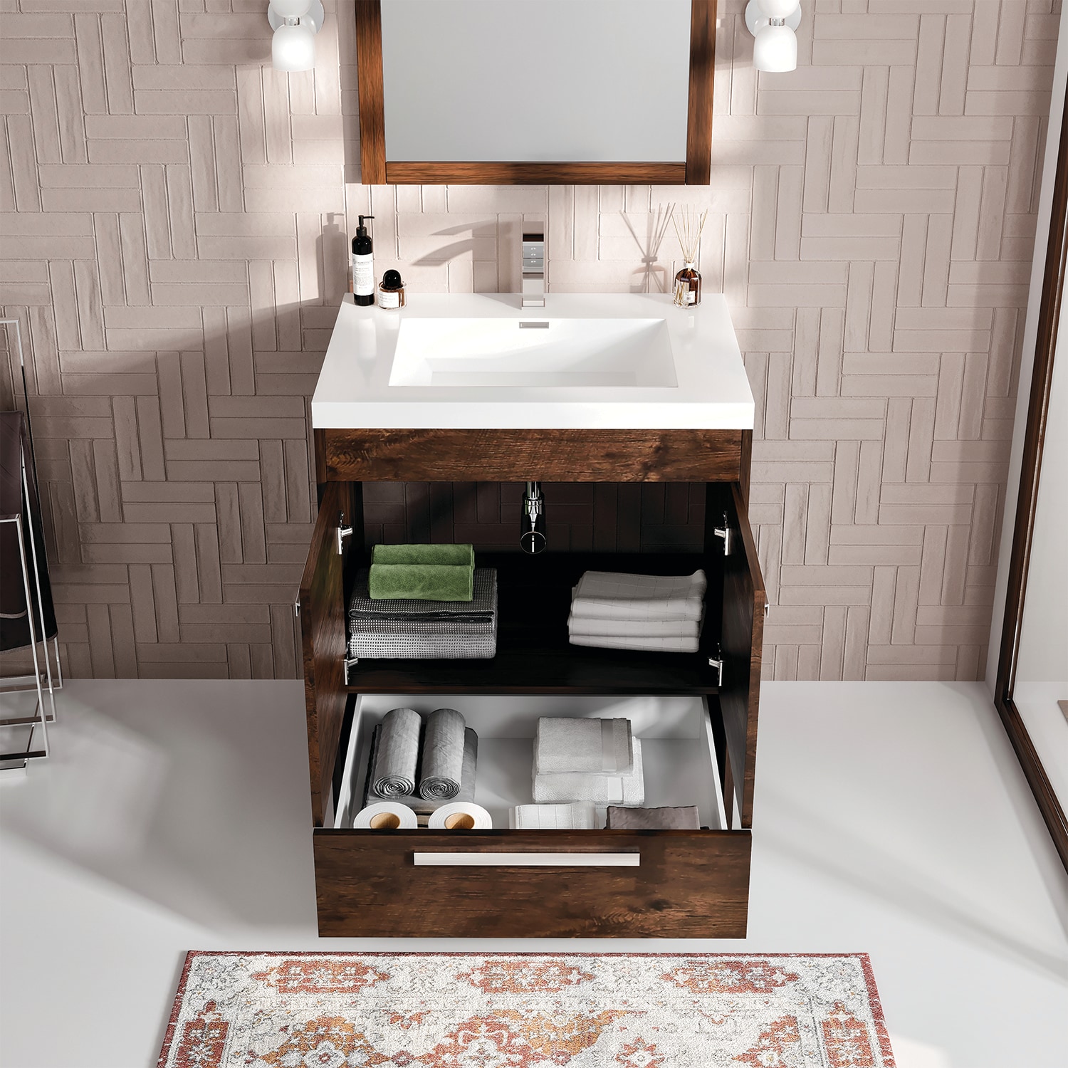 Eviva EVVN750-8-30RSWD Bath-Vanity-Combo - View #3