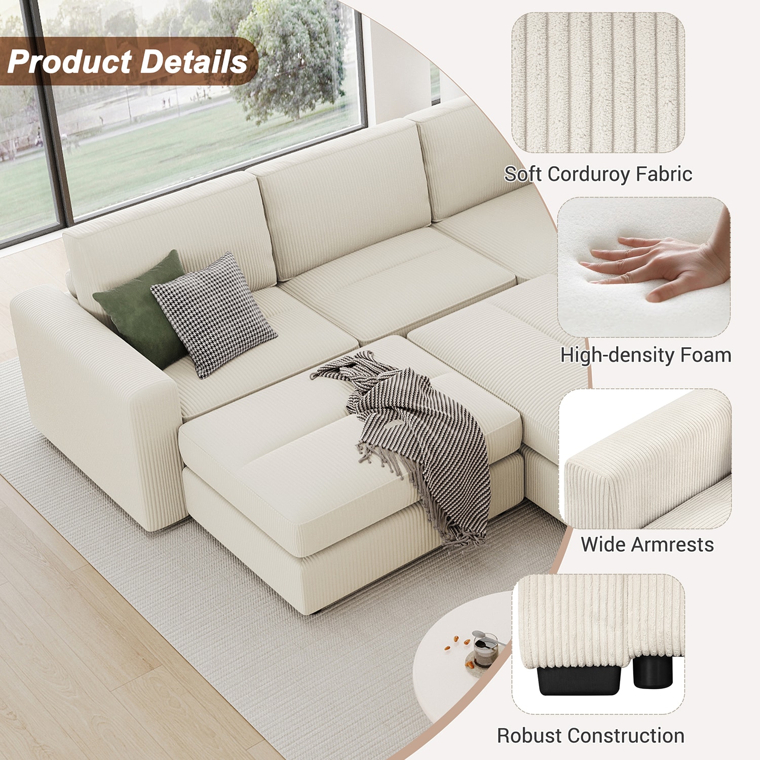 GZMR GZ-HH40076 Sofas-Loveseats - View #11
