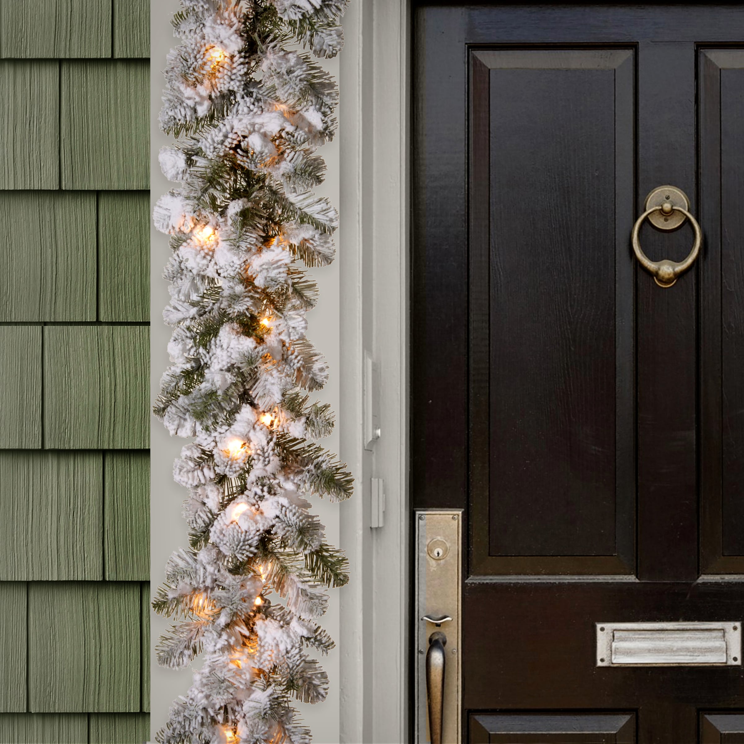 National Tree Company PECD3-300-9B-S Artificial-Christmas-Garland - View #3