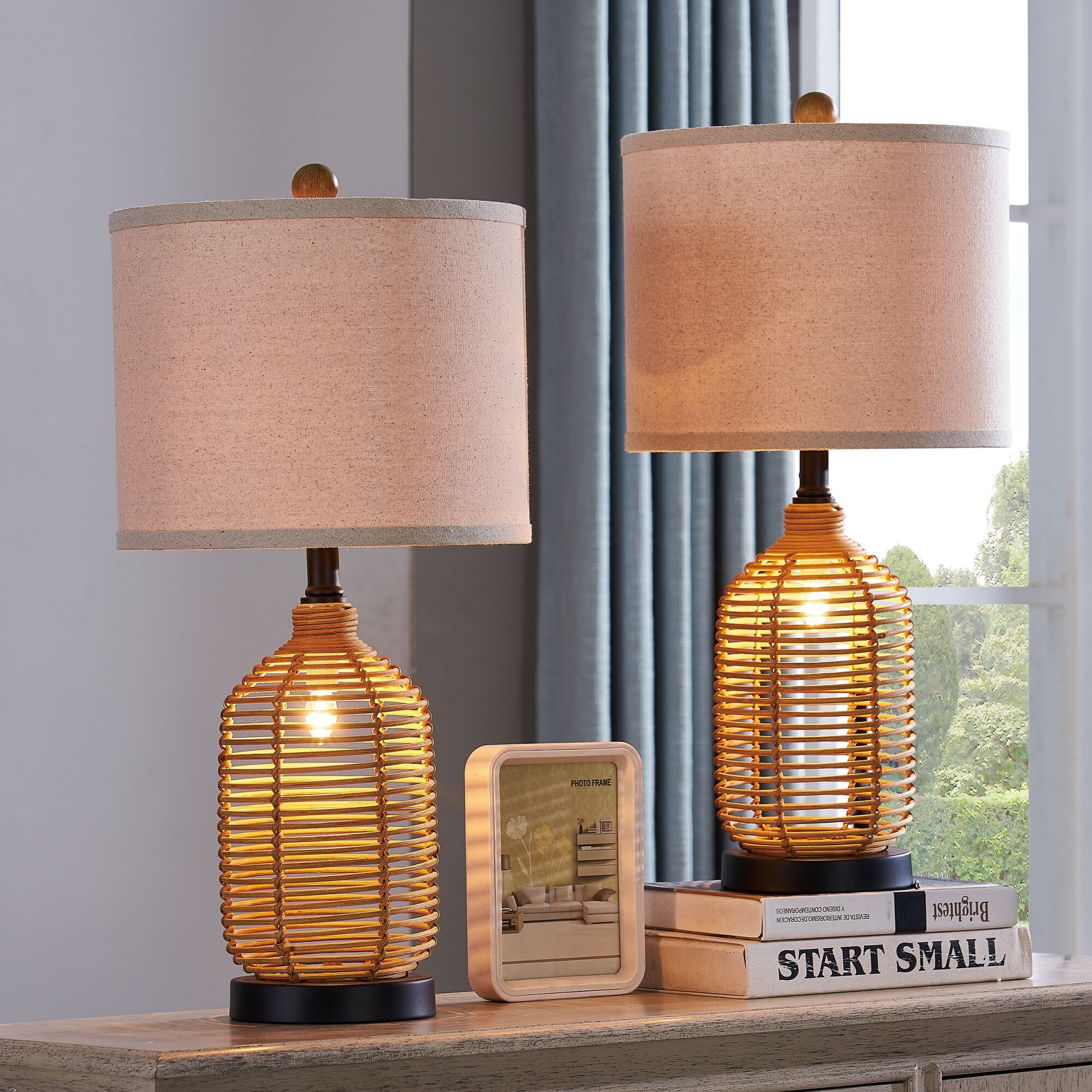 UrFurnishings TD-131 Table-Lamps - View #2