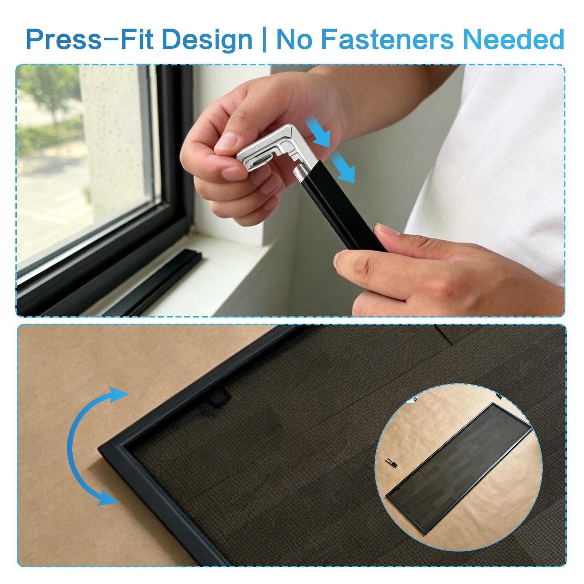 Numhew NHBEN539019 Window-Screen-Frame-Corners - View #5