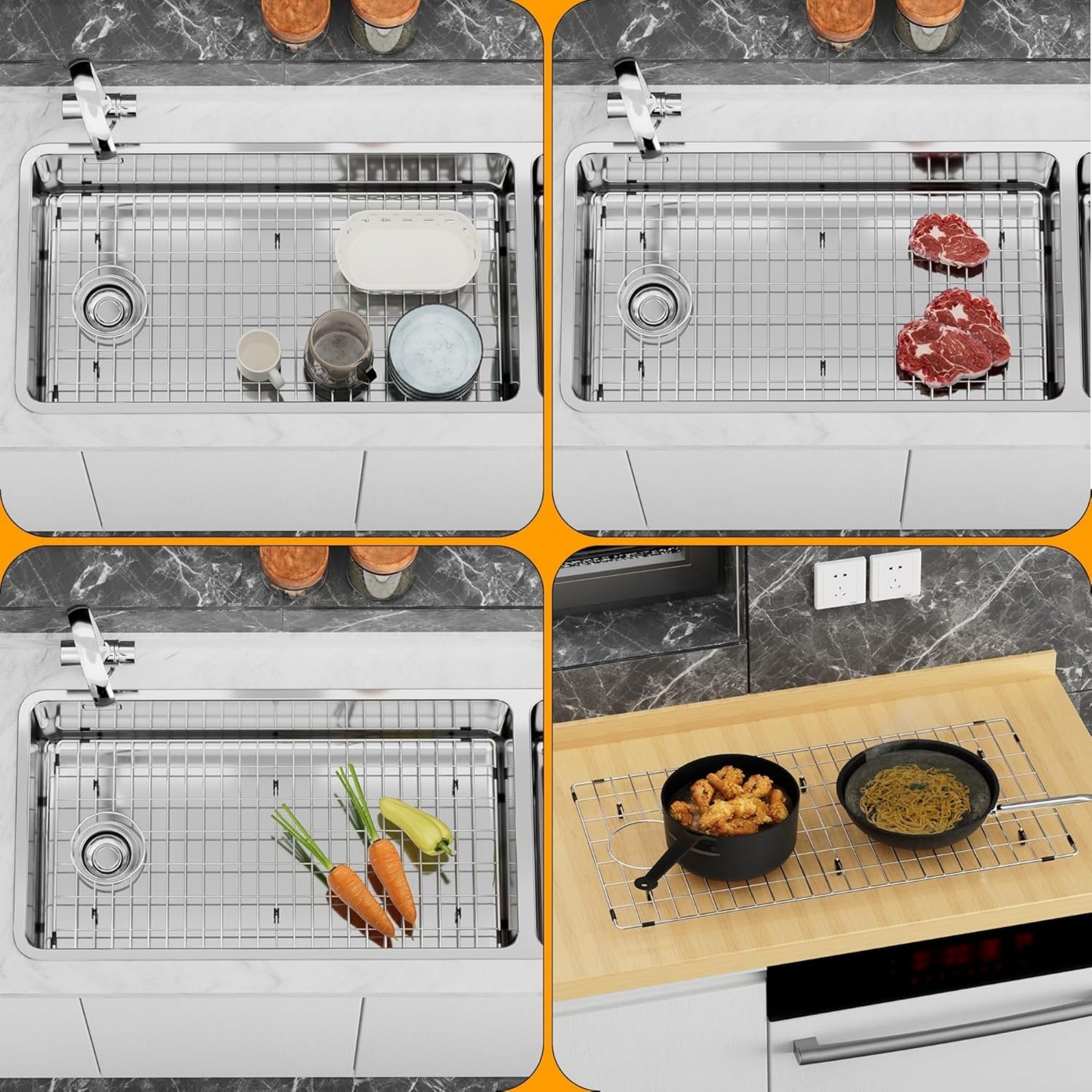 Wudkey L4-GJ7T4Q Sink-Grids - View #5