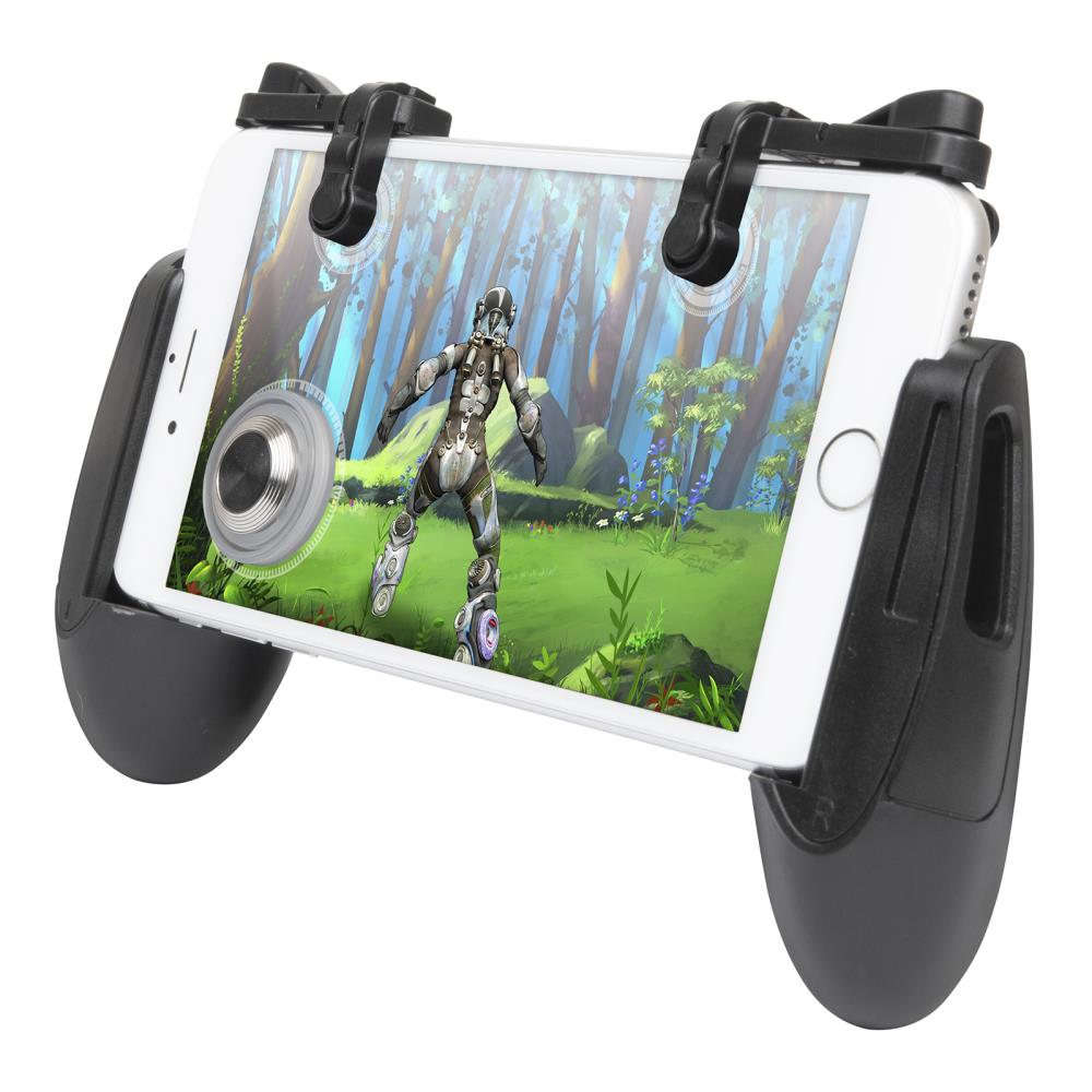 Helix ETZGBUND 3-in-1 Mobile Gaming Bundle: Mouse with Game Grip, 360 Degree Thumb Stick, L1/R1 Triggers