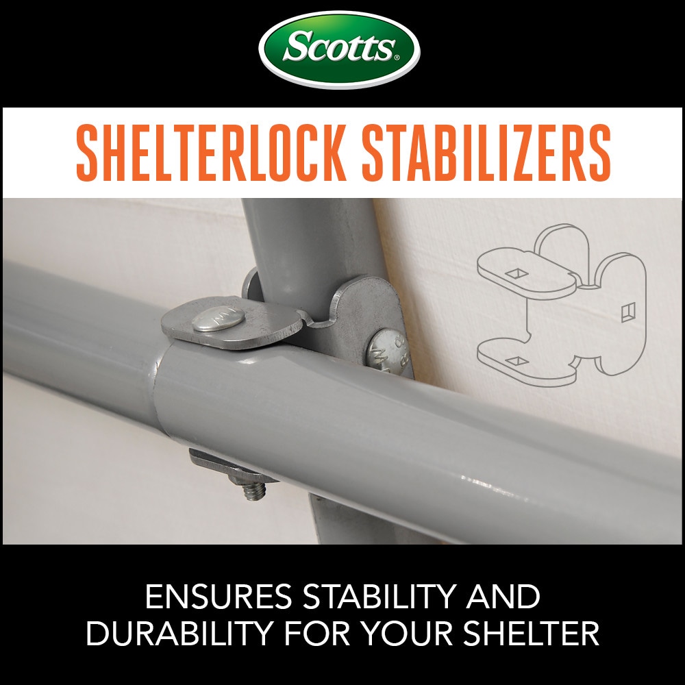 Scotts 70496 Metal-Storage-Buildings-Sheds - View #13
