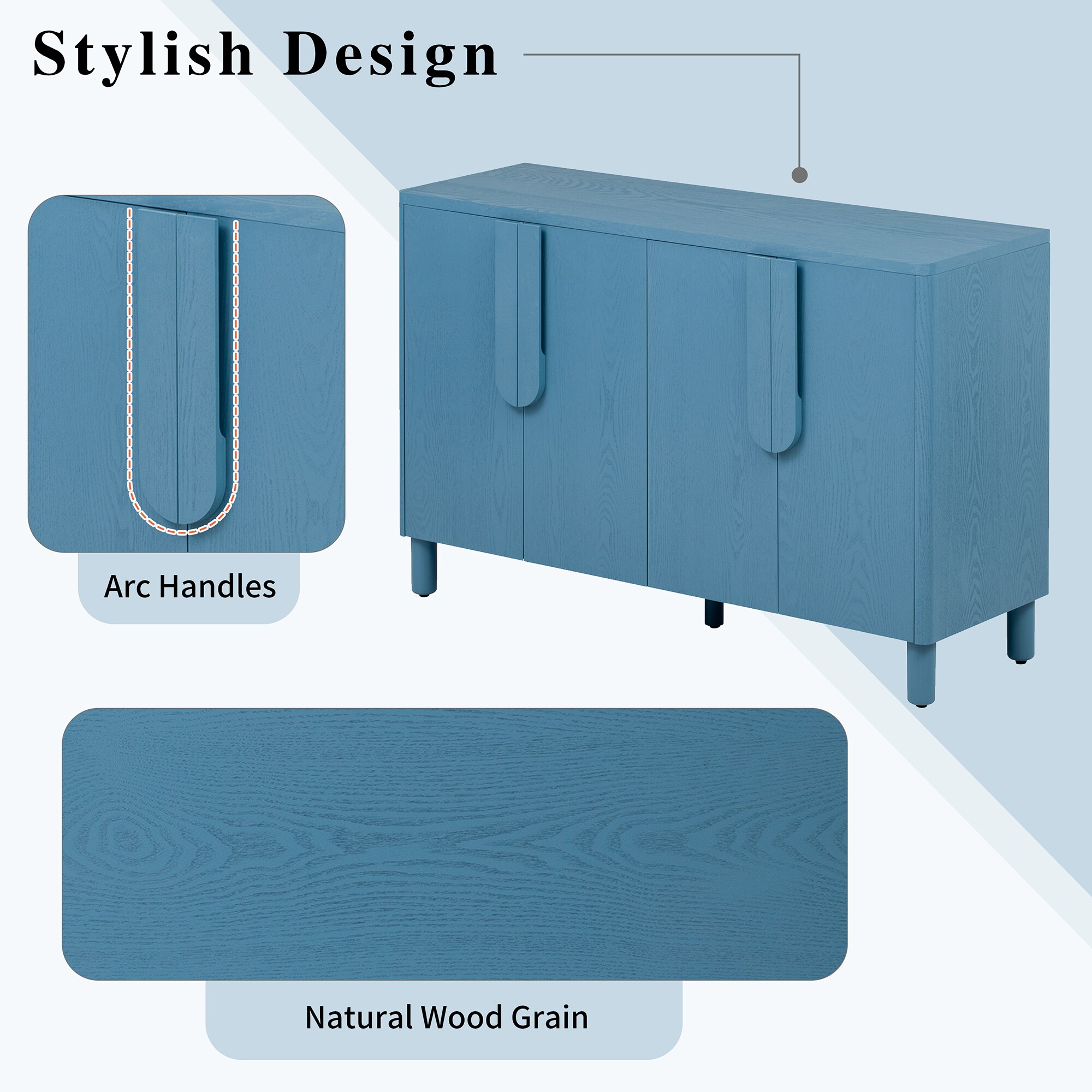 SINOFURN SYA330214BL Dining-Kitchen-Storarge - View #20