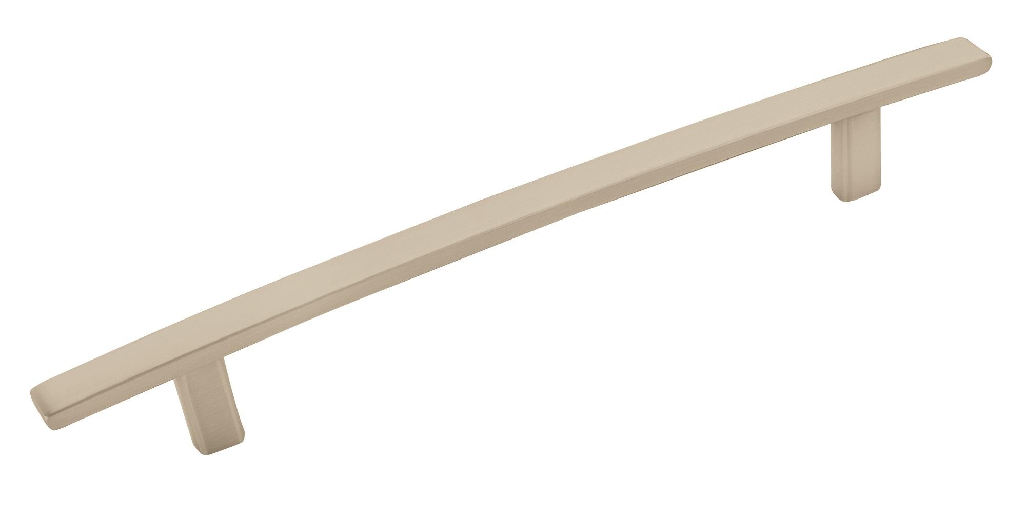 Satin Nickel 6-5/16 inch Brushed Cabinet Bar Pull