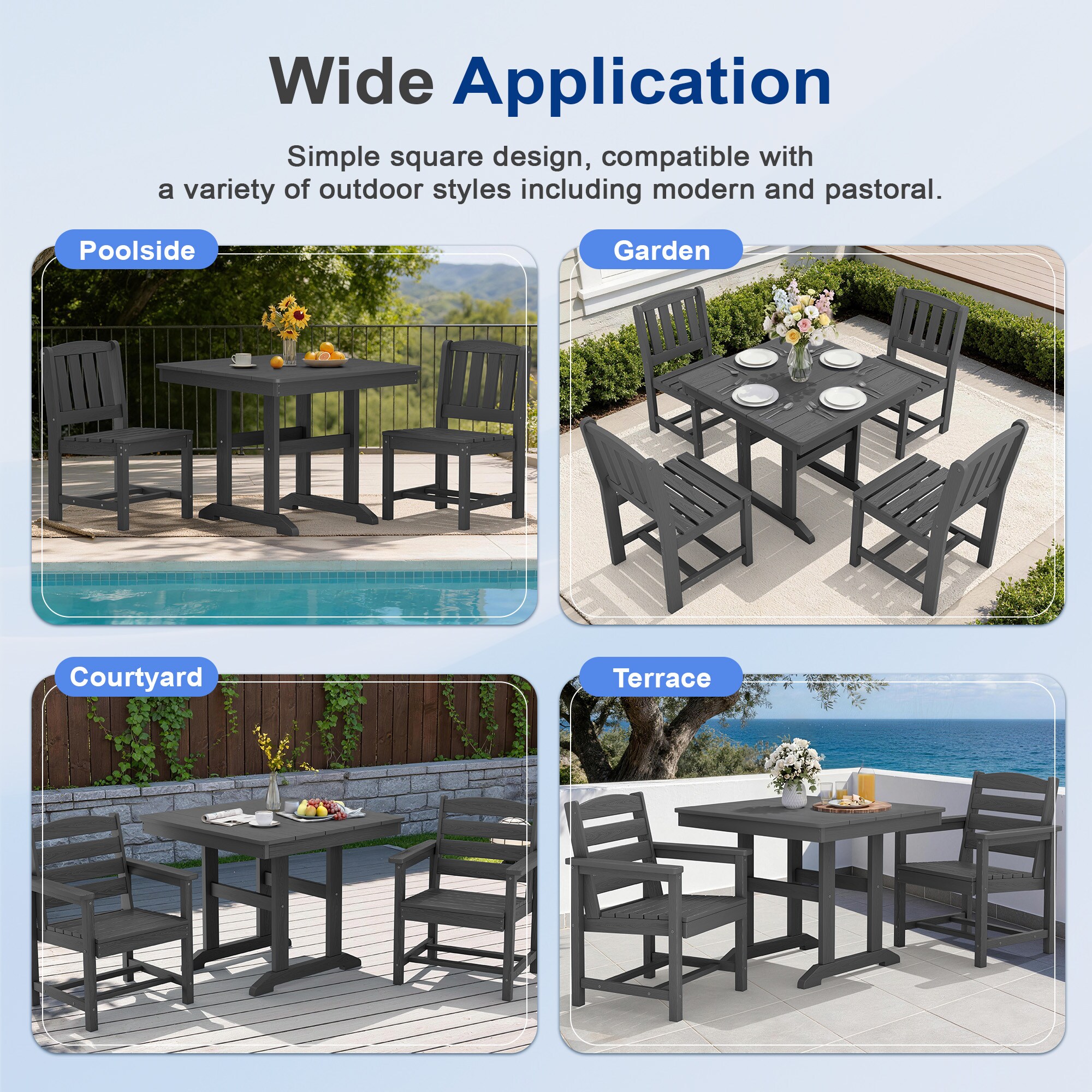 JEAREY TSLZHTJ-BK Patio-Tables - View #7