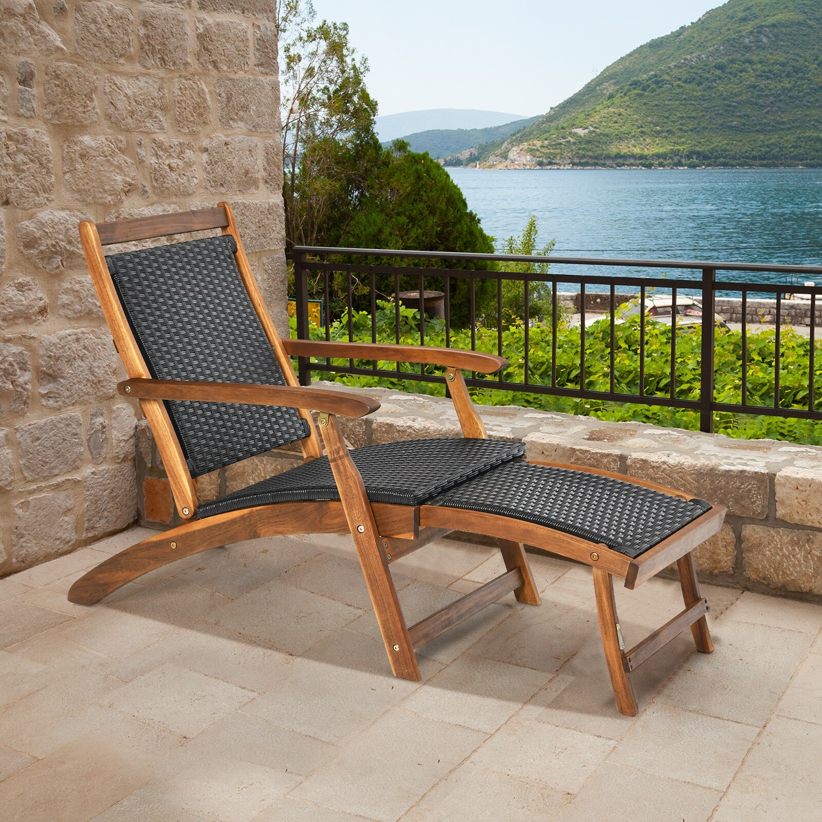 Slickblue D-CO-18676WH Patio-Chairs - View #2