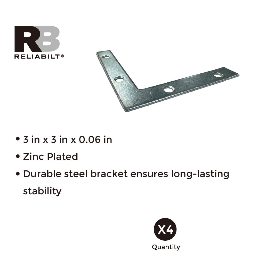 RELIABILT 22514ZCXLG Mending-Plates-Brackets-Braces - View #3