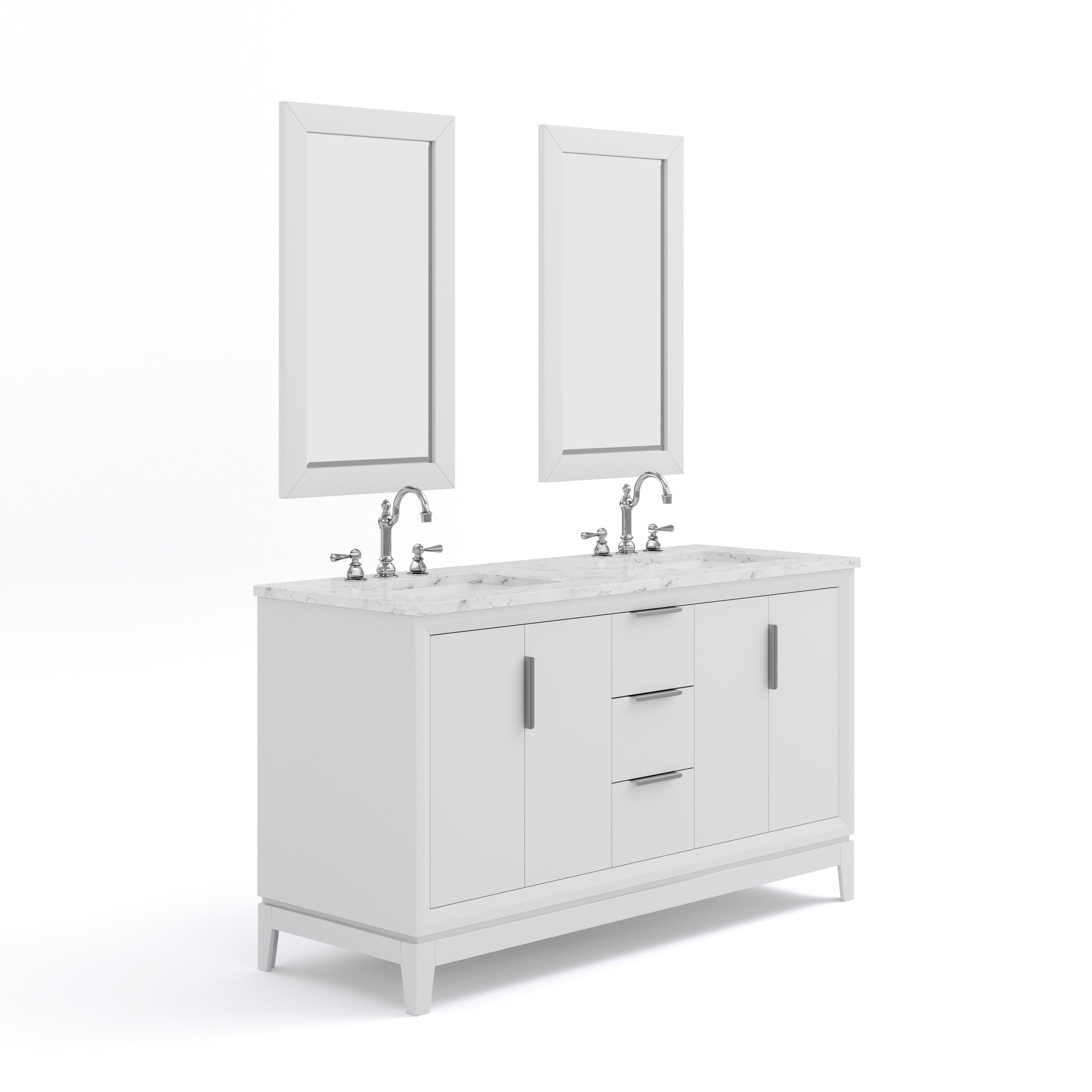 Water Creation VEL060CWPW45 Bath-Vanity-Combo - View #3