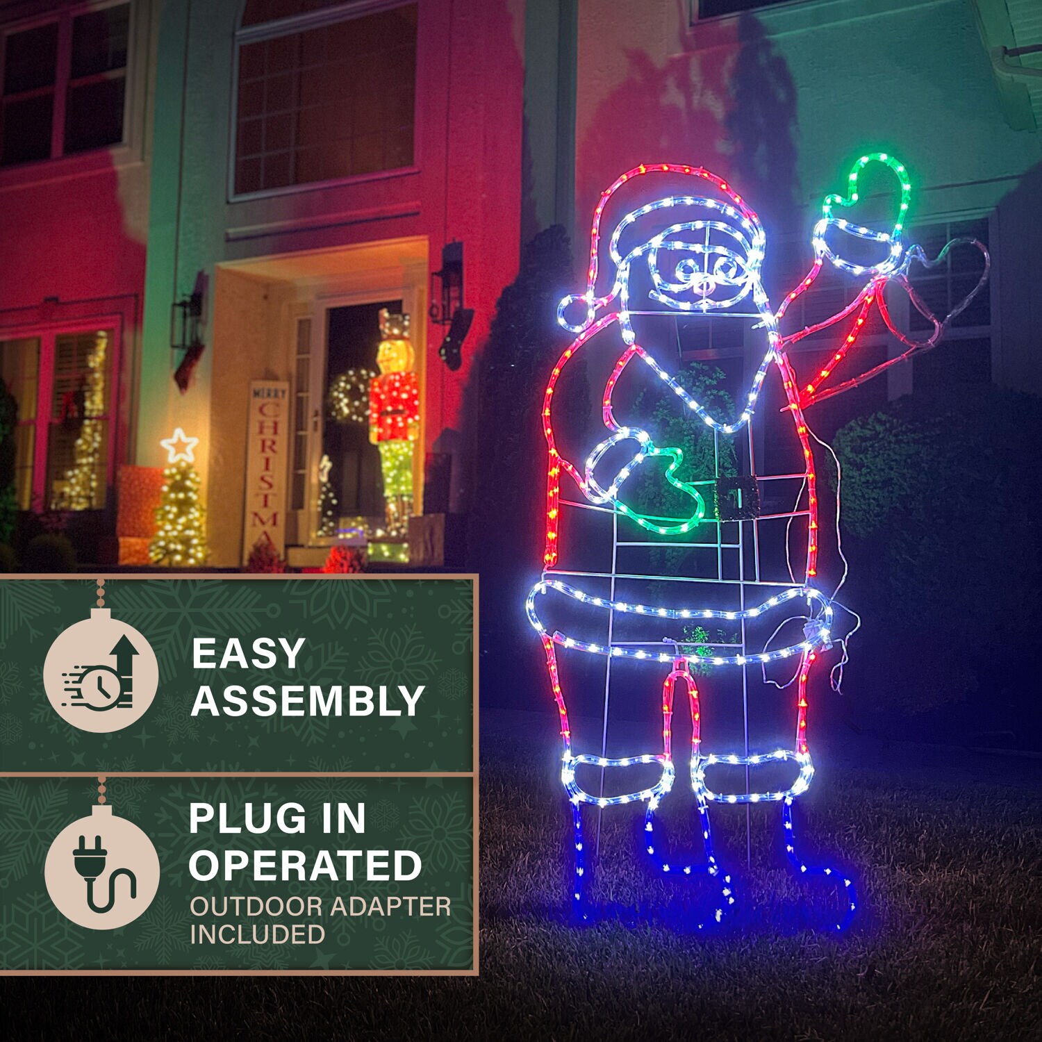 Fraser Hill Farm FFCHLED060-SC2-MLT Outdoor-Christmas-Decor - View #6