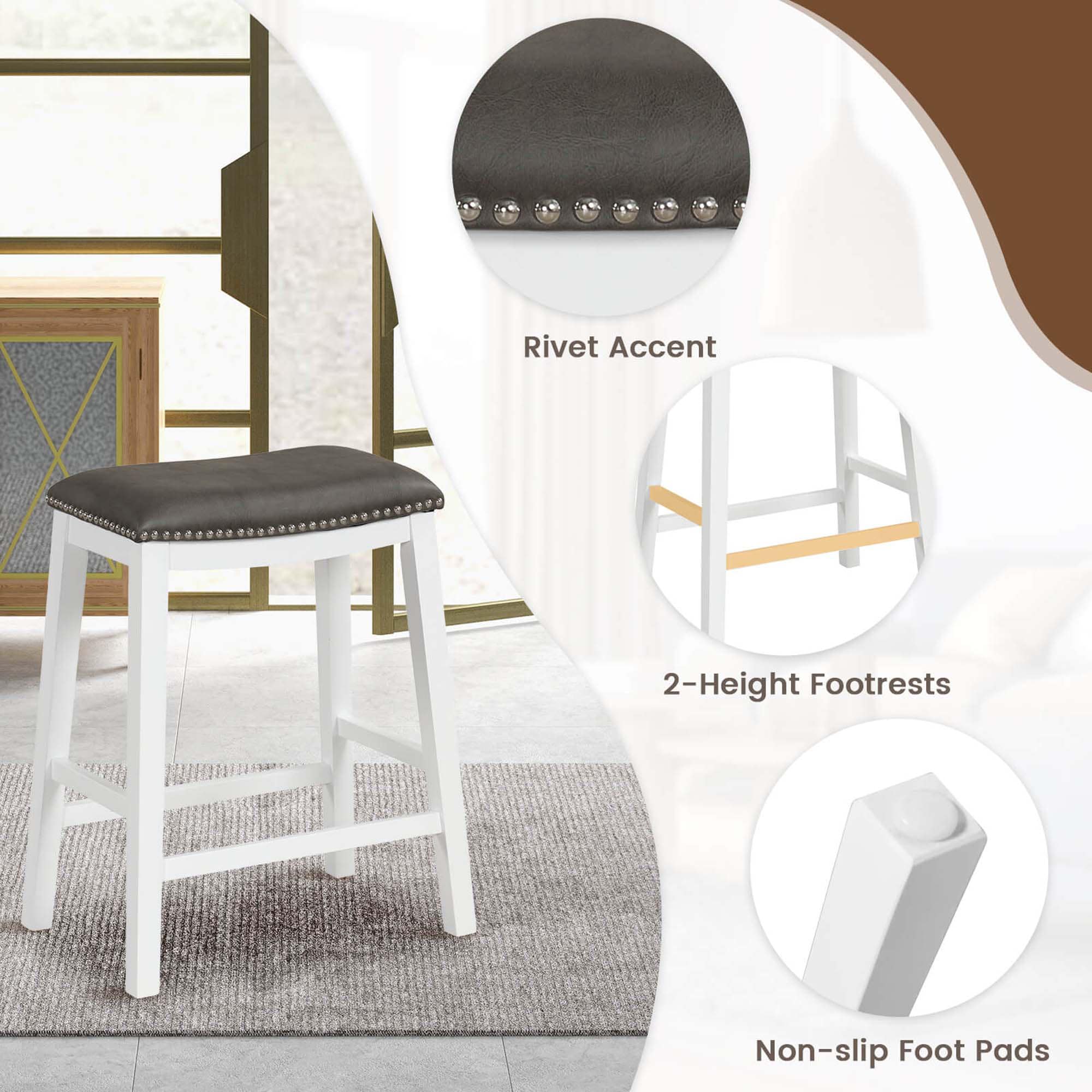 Goplus HCST00142 stools - View #8