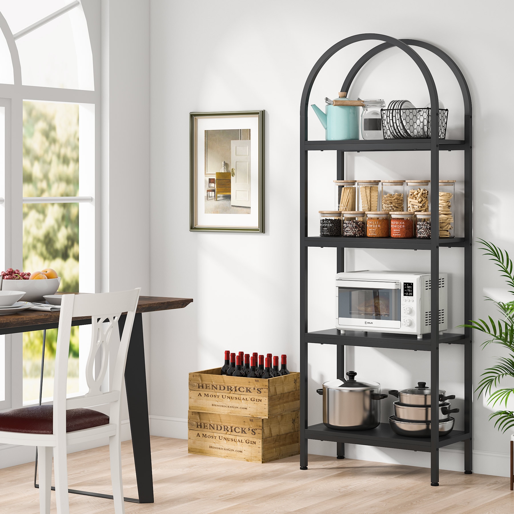 Tribesigns HOGA-J0073 Free-Standing-Shelving - View #3