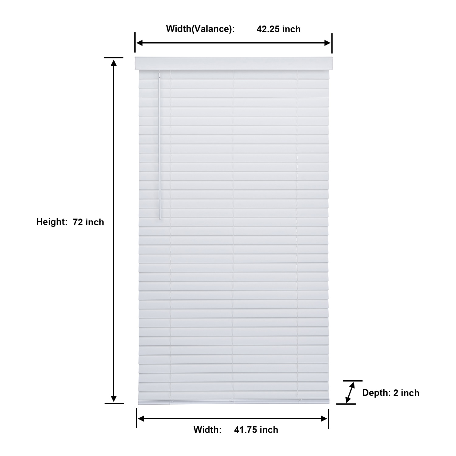 allen + roth DFWDA4272-41.75 blinds - View #6