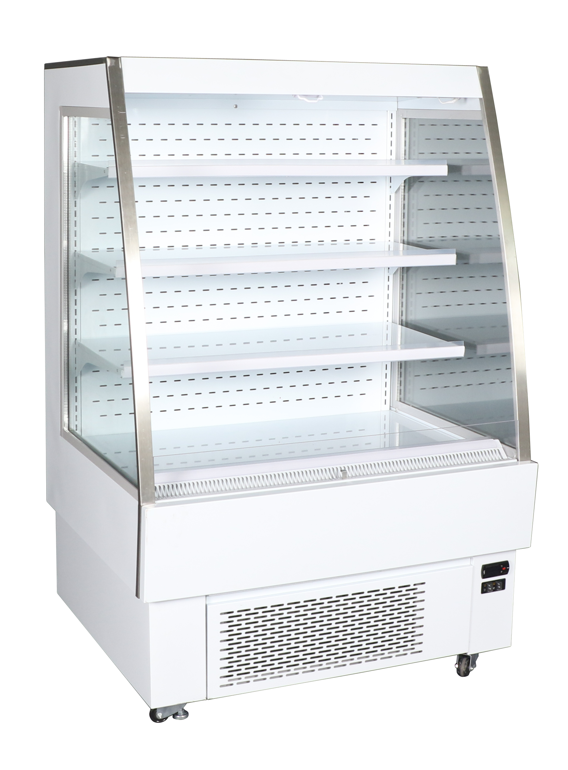 Premium Levella POC1235XW 12.3-Cu. Feet Commercial Refrigerators Stainless steel -Door Merchandiser ( White )