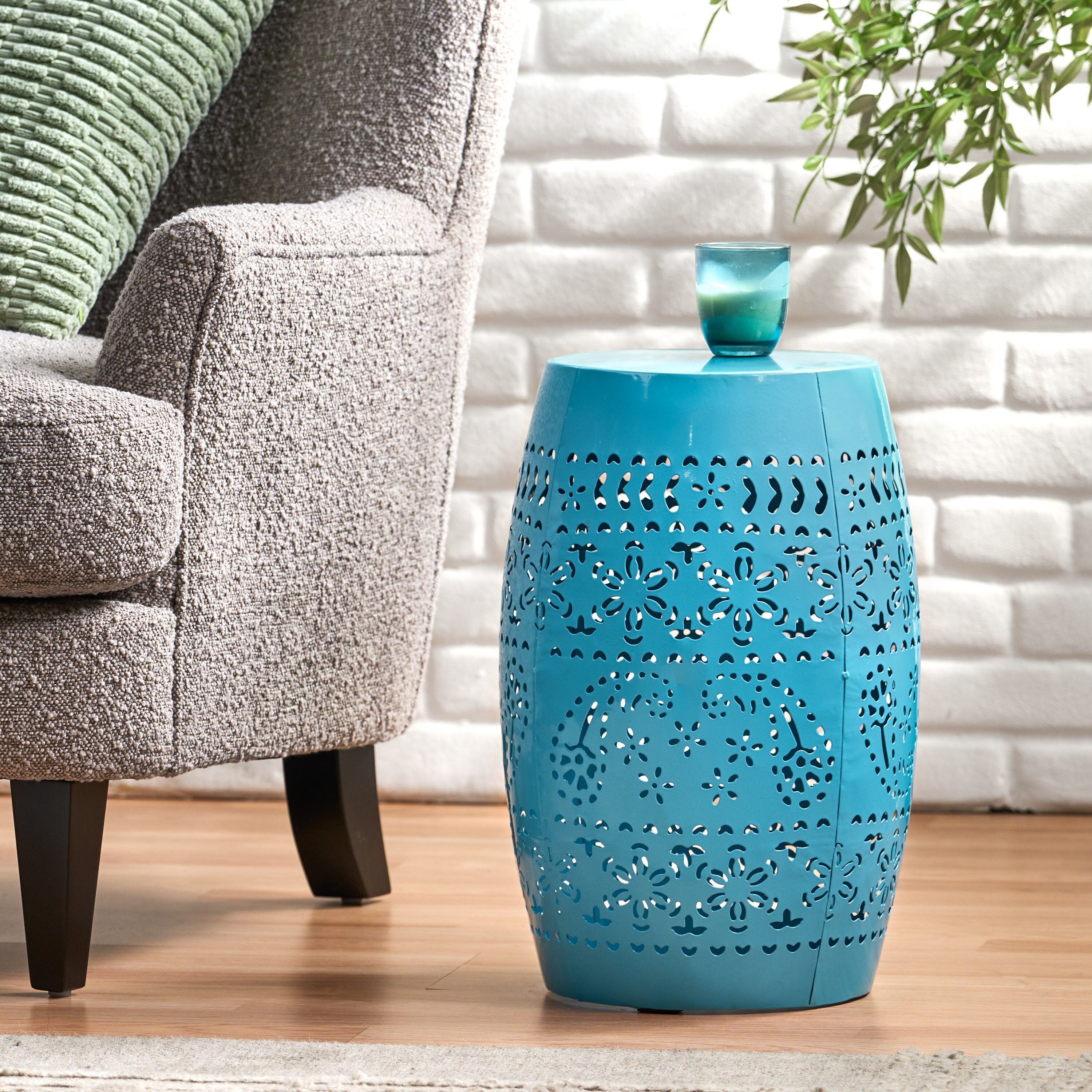 AHIOU HOME ZAAHG-61304.00BLUGS Garden-Stools - View #6