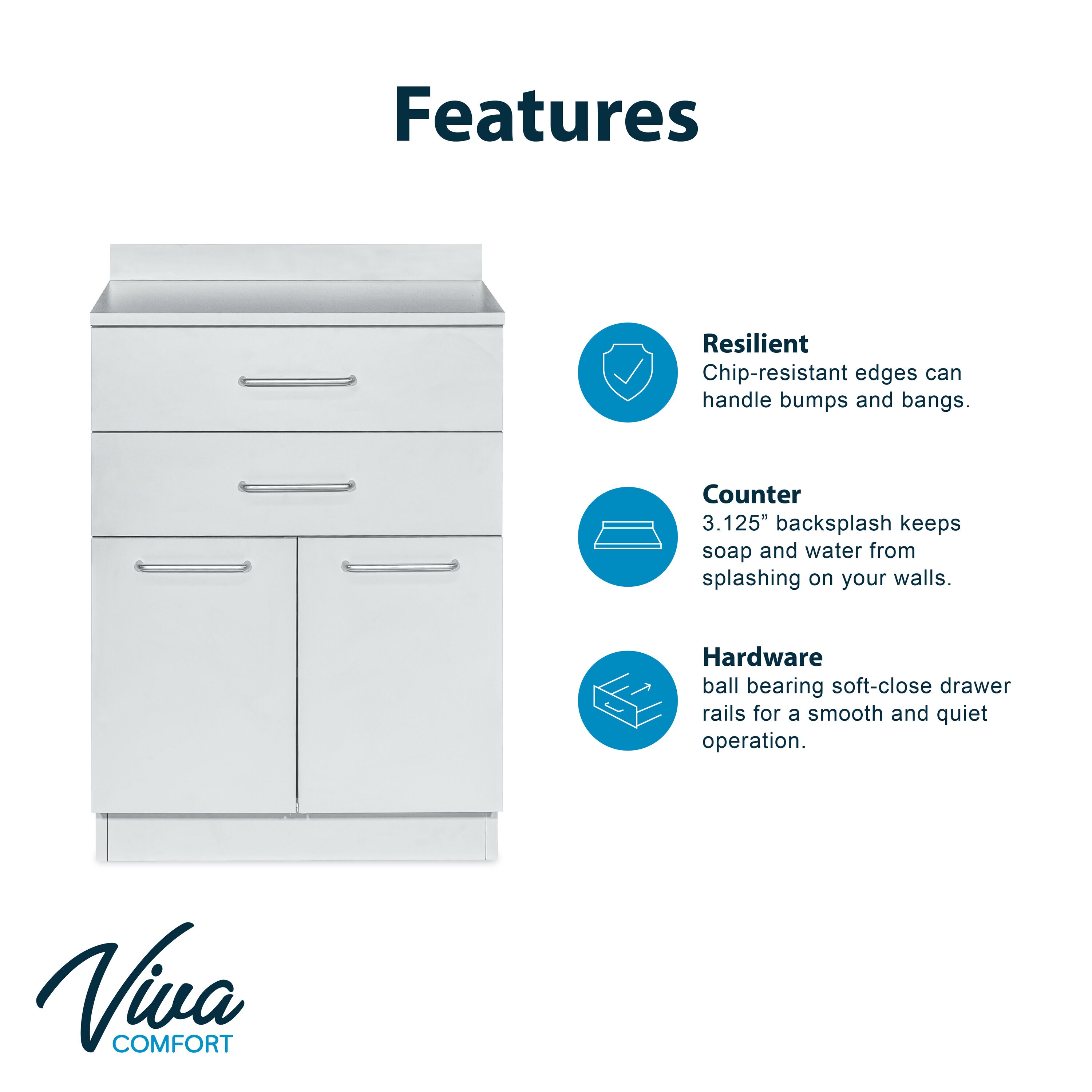 Viva Comfort GRY24ME902 Utility-Storage-Cabinets - View #4