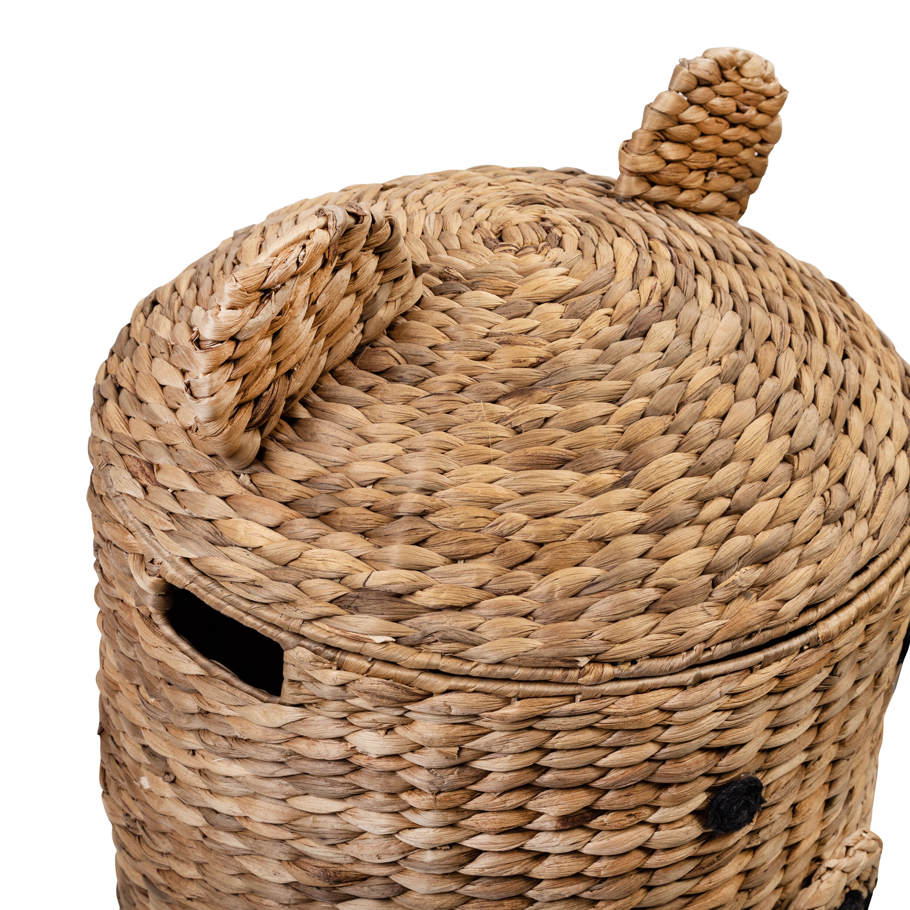 Honey Can Do 18.5 x 22 Natural Water Hyacinth Storage Baskets