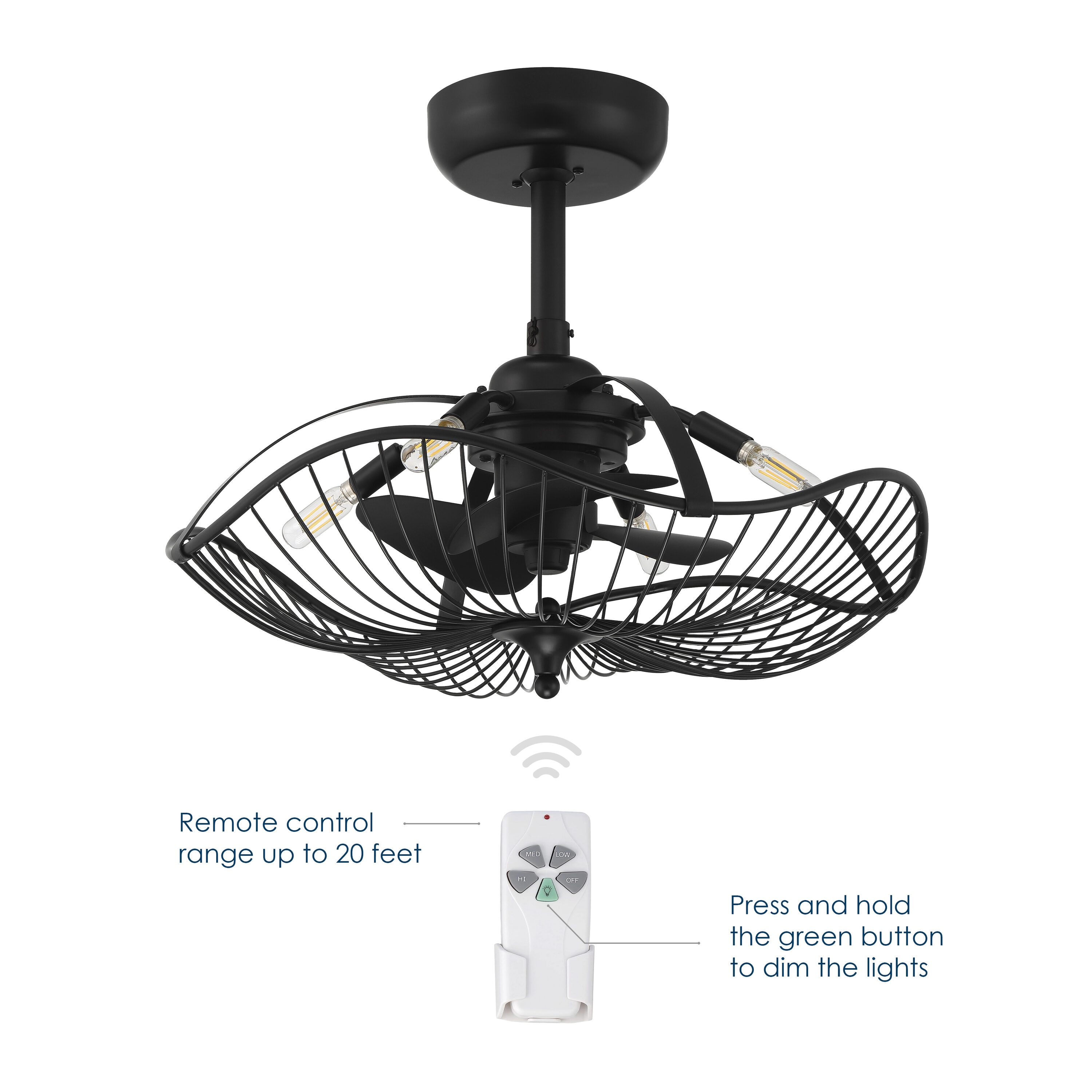 Arranmore Lighting & Fans AR-2338MB Ceiling-Fans - View #5