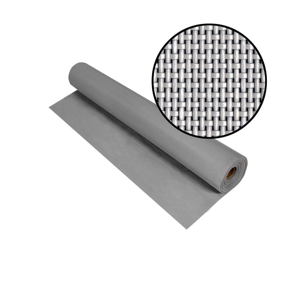 Phifer 3004161 SunTex 90 3-ft x 100-ft Gray Polyester Screen mesh