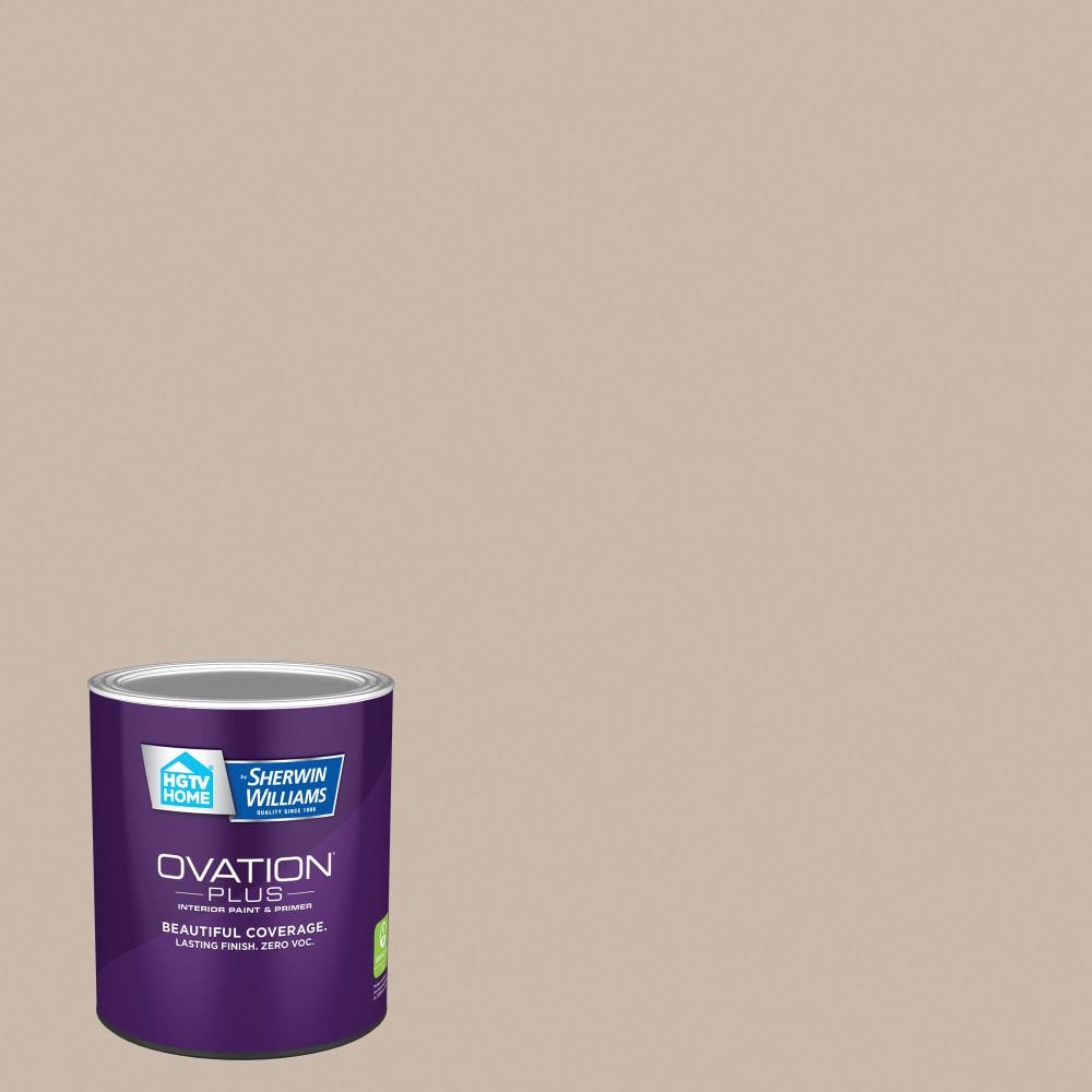 HGTV HOME by Sherwin-Williams 2005-10B-2557207 Ovation Plus Satin Dust Bunny 2005-10B Latex Interior Paint Paint + Primer ( 1-quart )