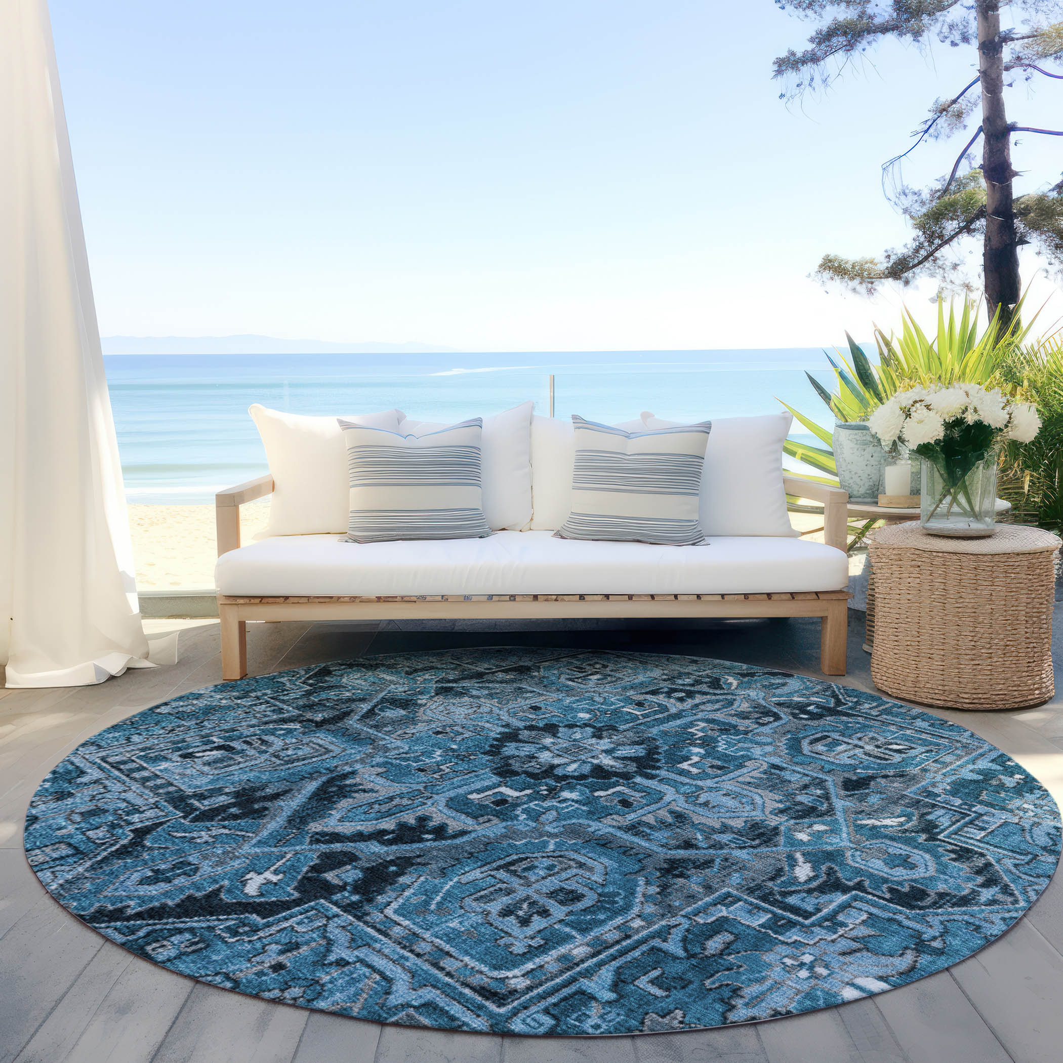 Addison Rugs ACN570BU8RO rugs - View #7