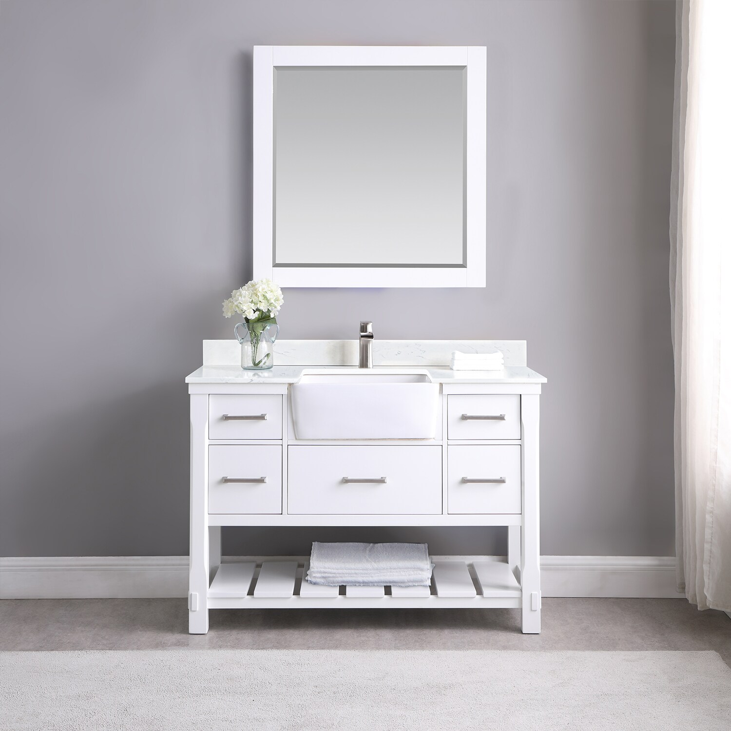 Altair 537048-WH-AW Bath-Vanity-Combo - View #8