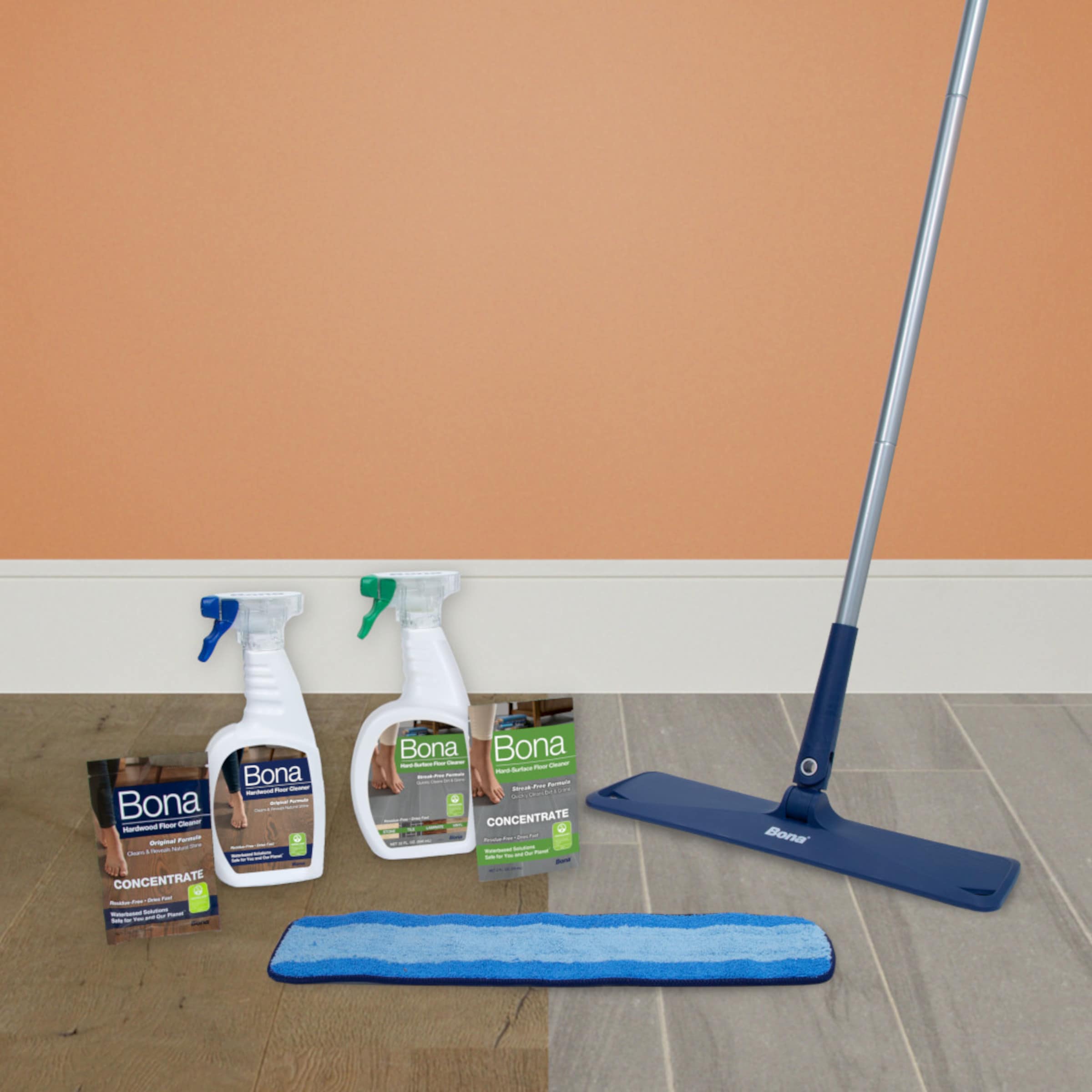 Bona Spray Mop, Premium, for Hardwood Floors, Original Formula