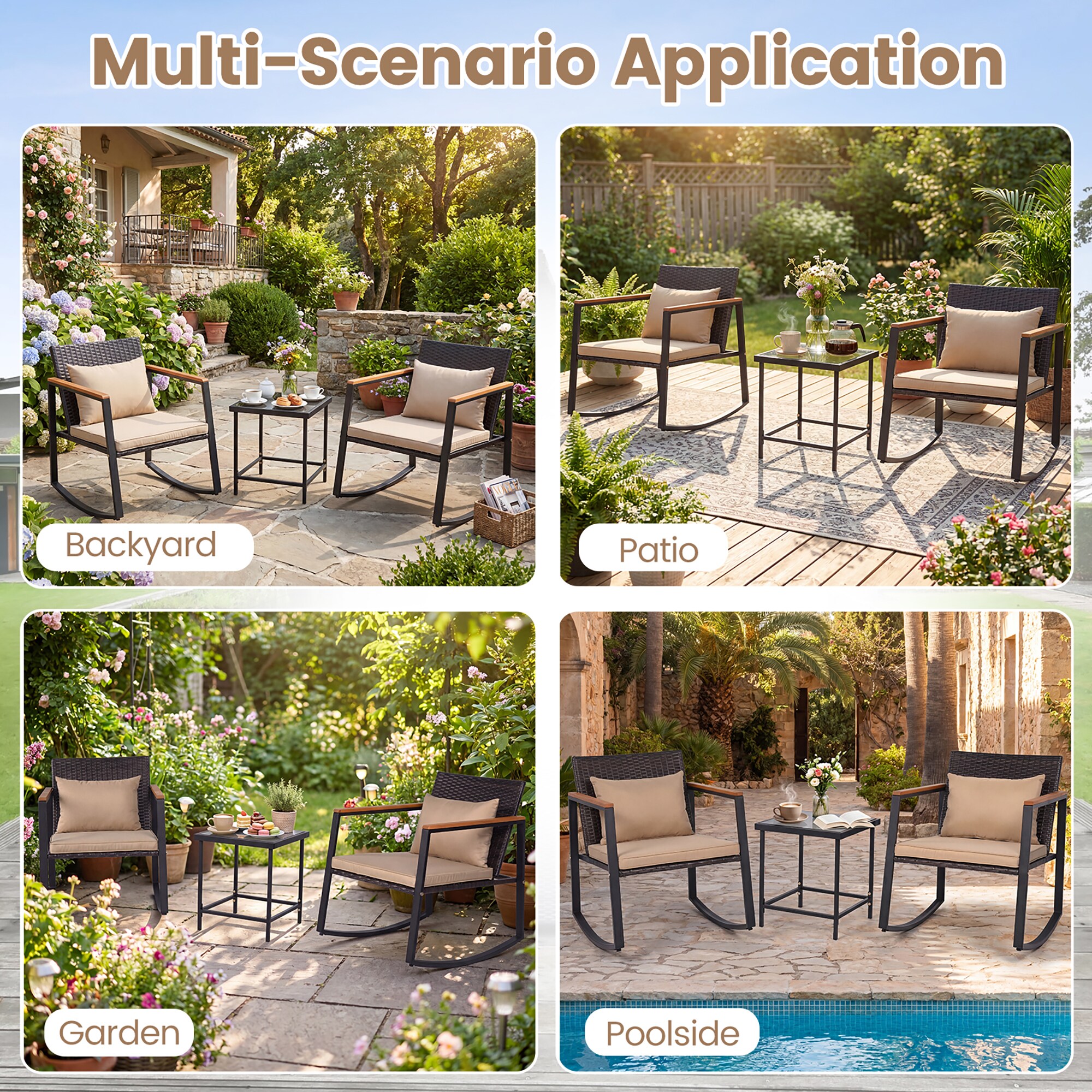 Costway HCST15688 Patio-Dining-Sets - View #5