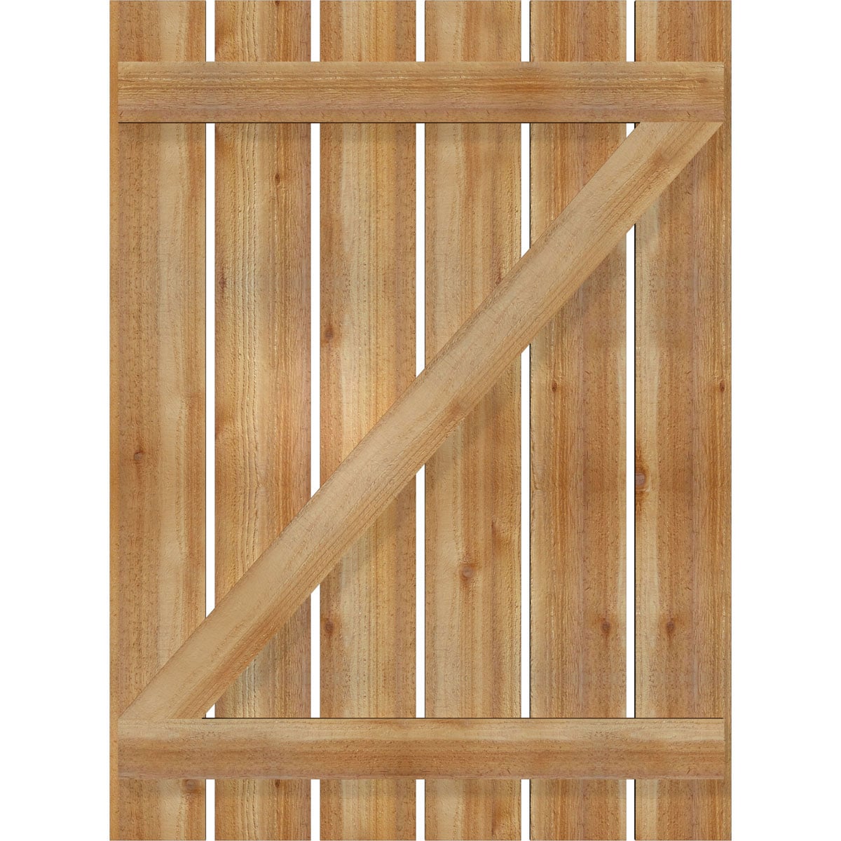 Ekena Millwork RBS06Z35X047RWR Exterior-Shutters - View #5