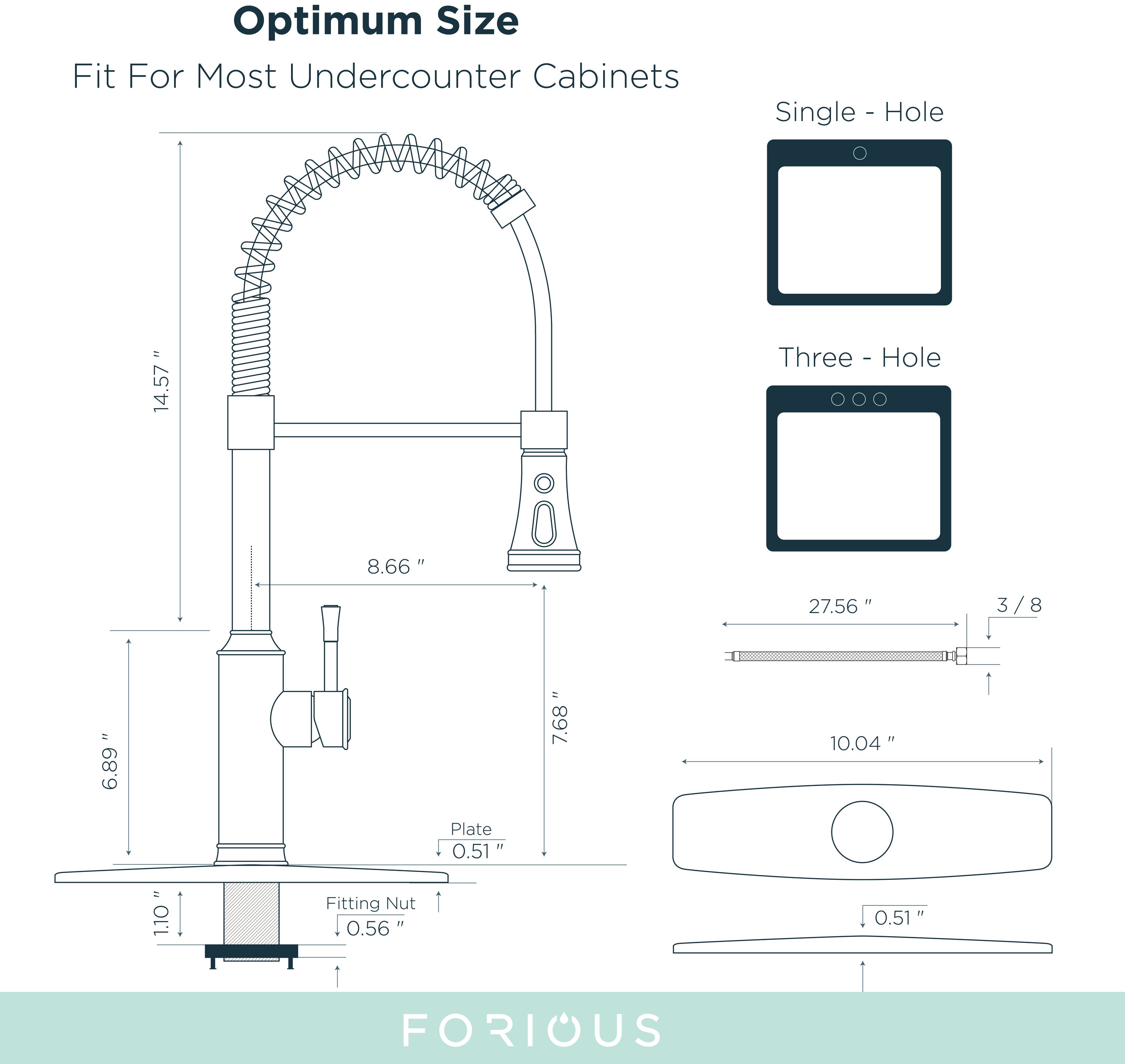 FORIOUS LL0028BN Kitchen-Faucets - View #8