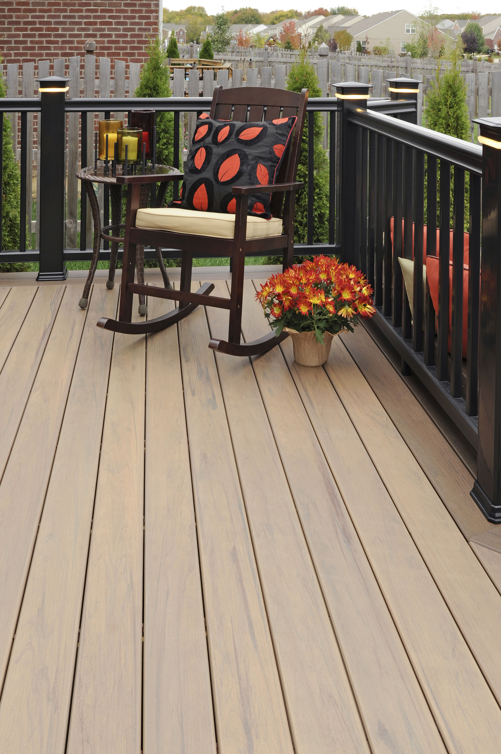 TimberTech Legacy 1-in X 6-in X 12-ft Tigerwood Grooved Composite Deck ...