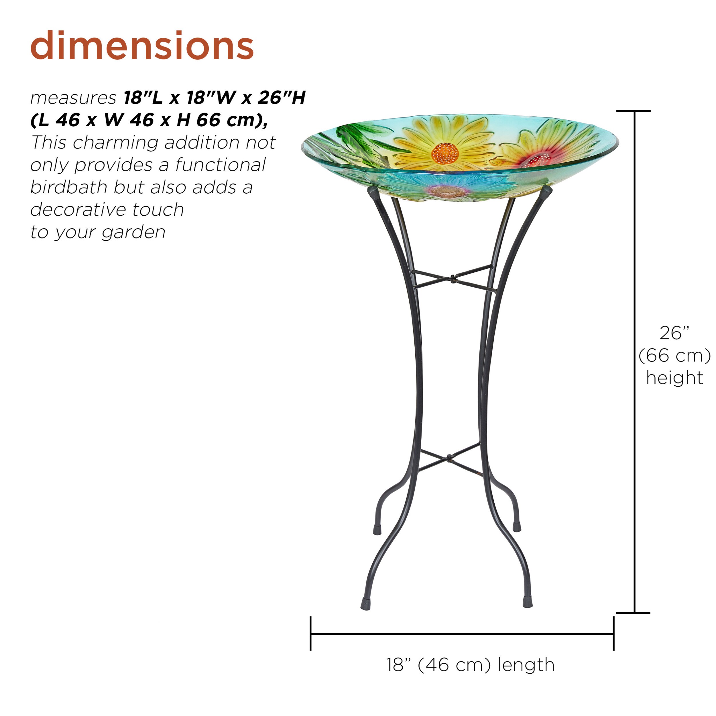 Alpine Corporation KBD124A-18 birdbaths - View #6