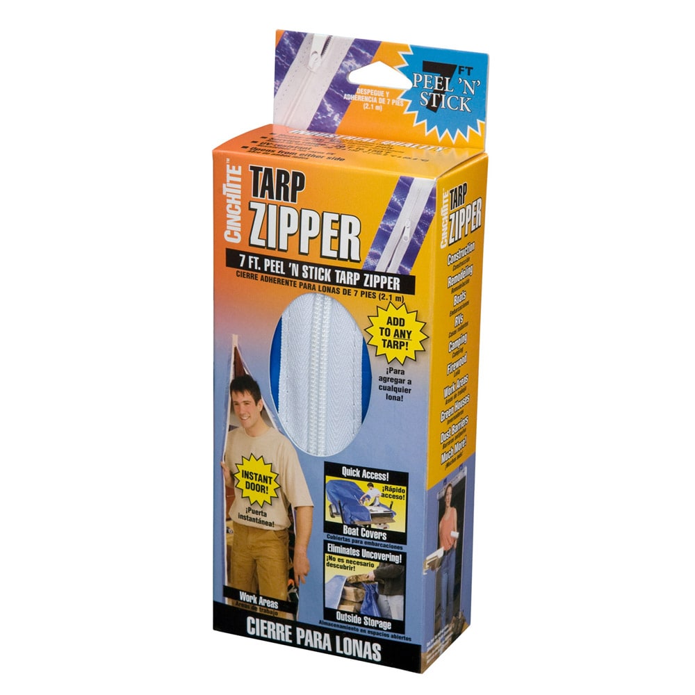 Cloth Peel & Stick Zipper Door by Zip-Up Products - Manufacturer
