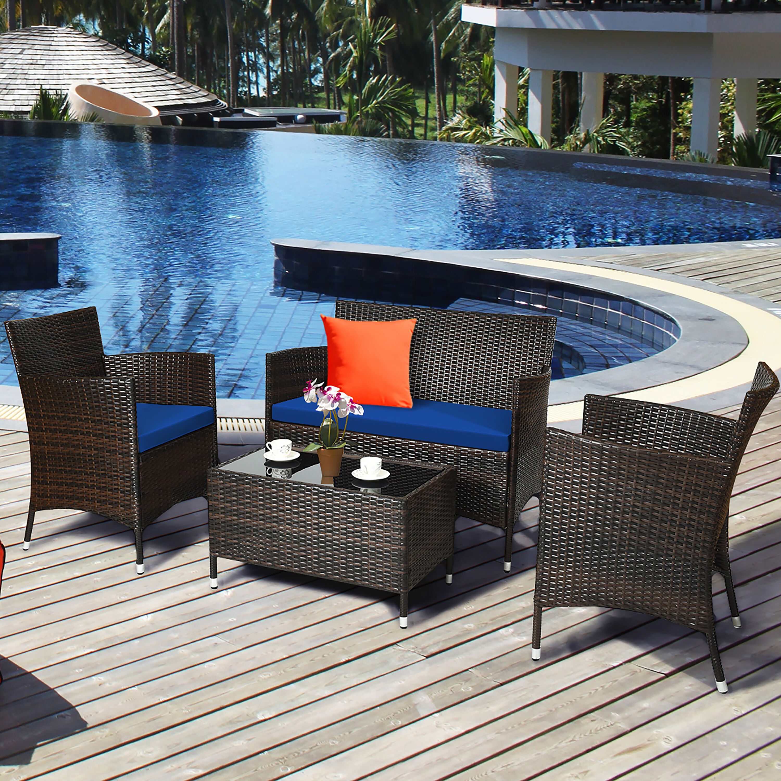 Costway HW67772NY Patio-Conversation-Sets - View #9