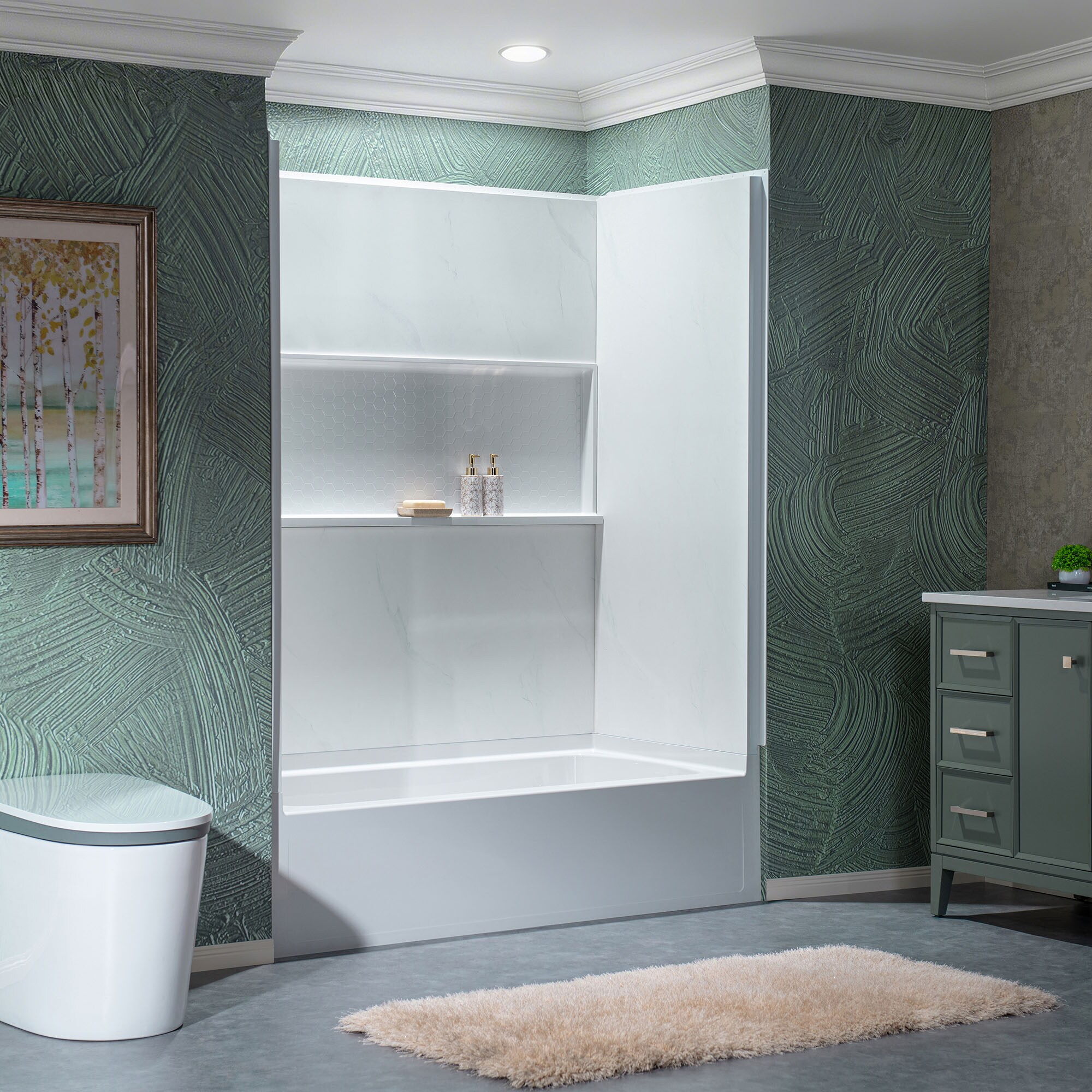 Woodbridge LSWP130 Bathtub-Wall-Surrounds - View #4
