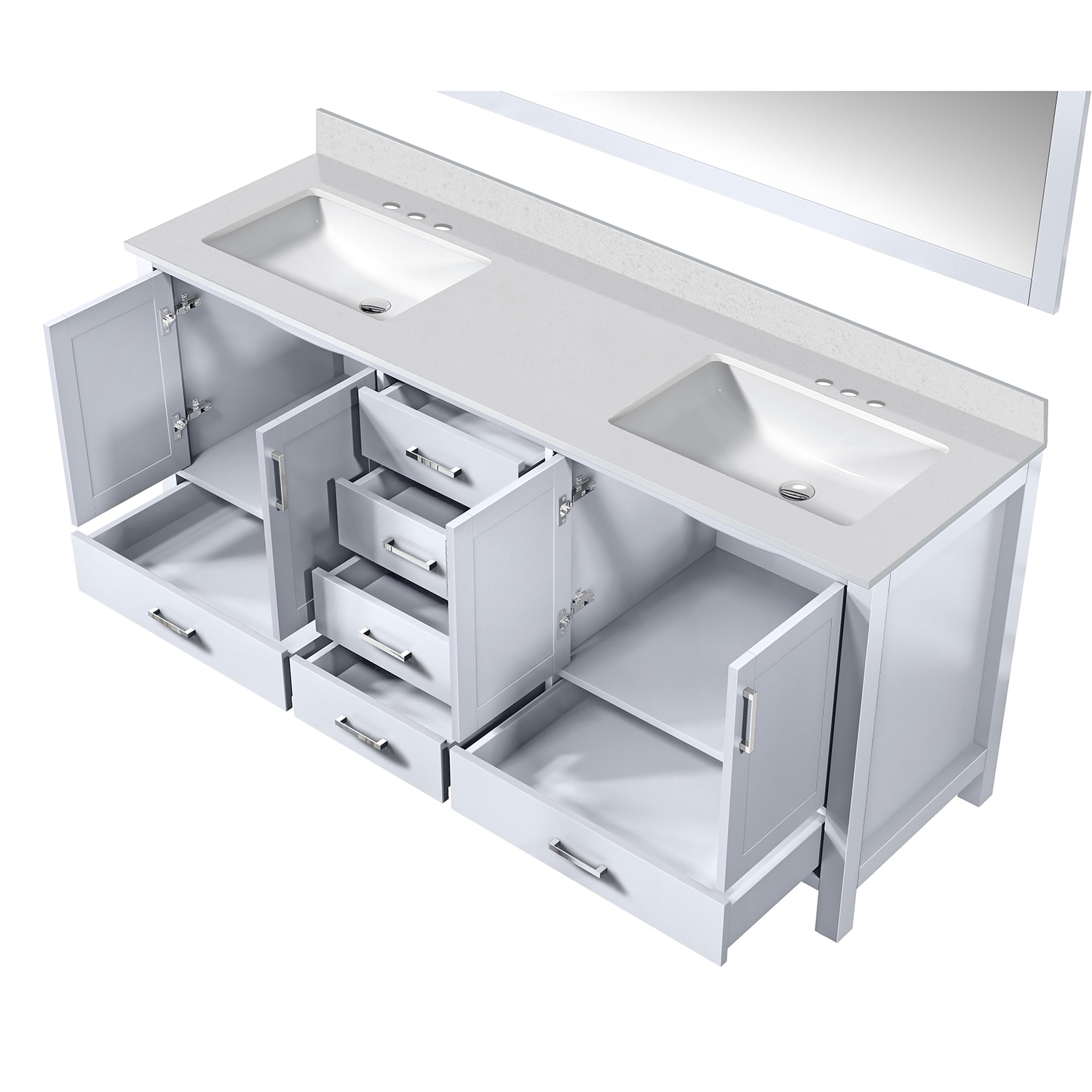 Lexora LJ342272DAWQM70 Bath-Vanity-Combo - View #3