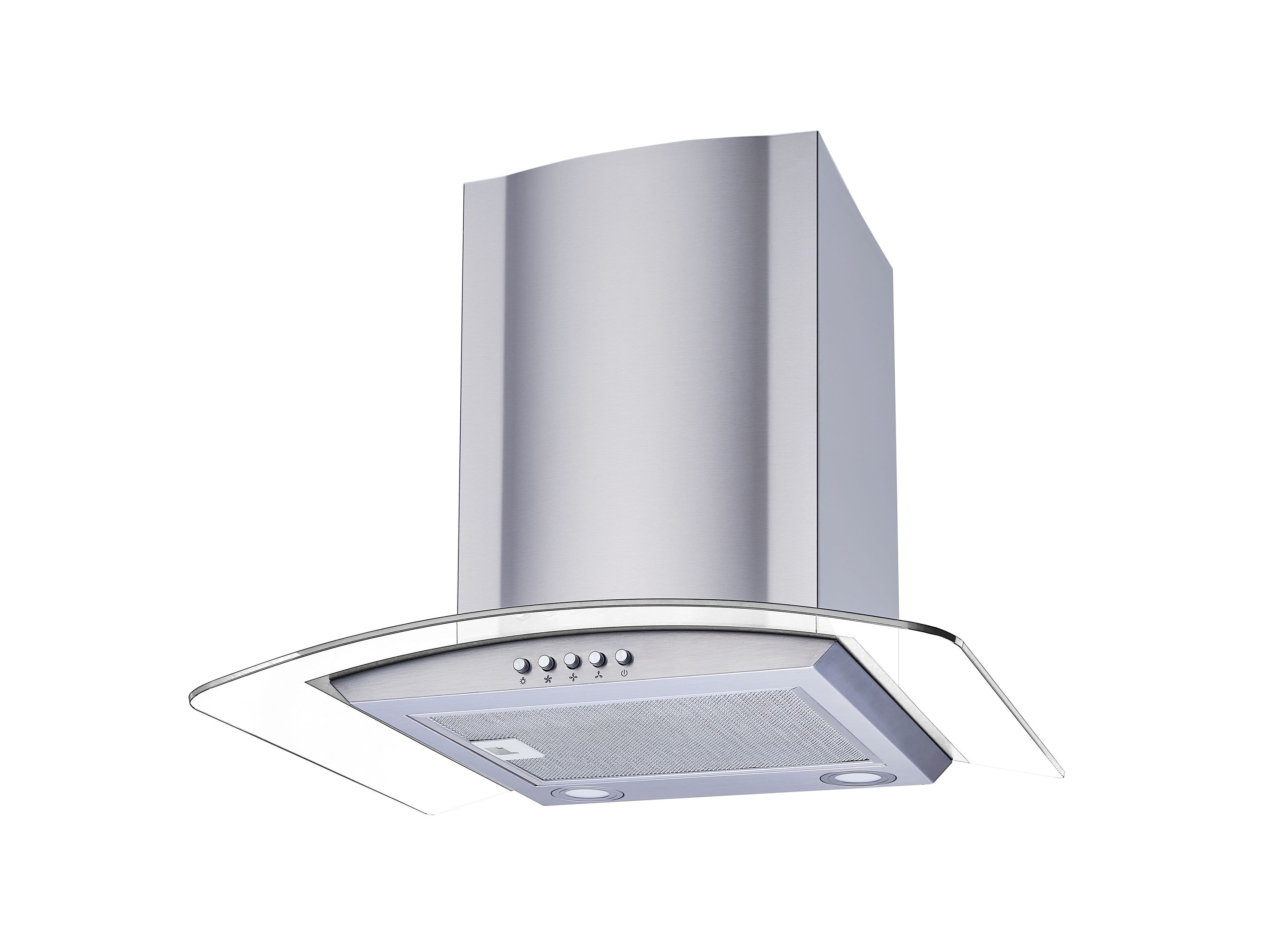 Winflo 30-in 301-CFM Convertible Stainless Steel Under Cabinet Range Hoods Undercabinet Mount with Charcoal Filter | LRU08C30C