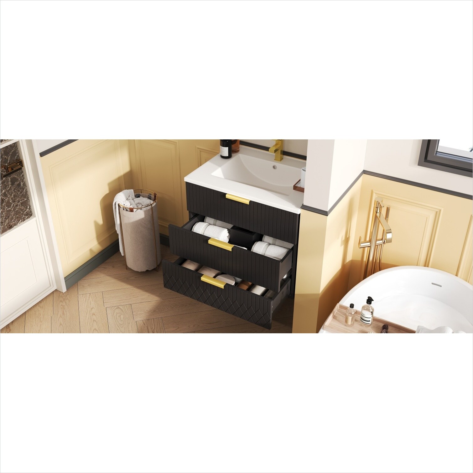 Naturefalls 6BD4E7UPCCR1 Bath-Vanity-Combo - View #6