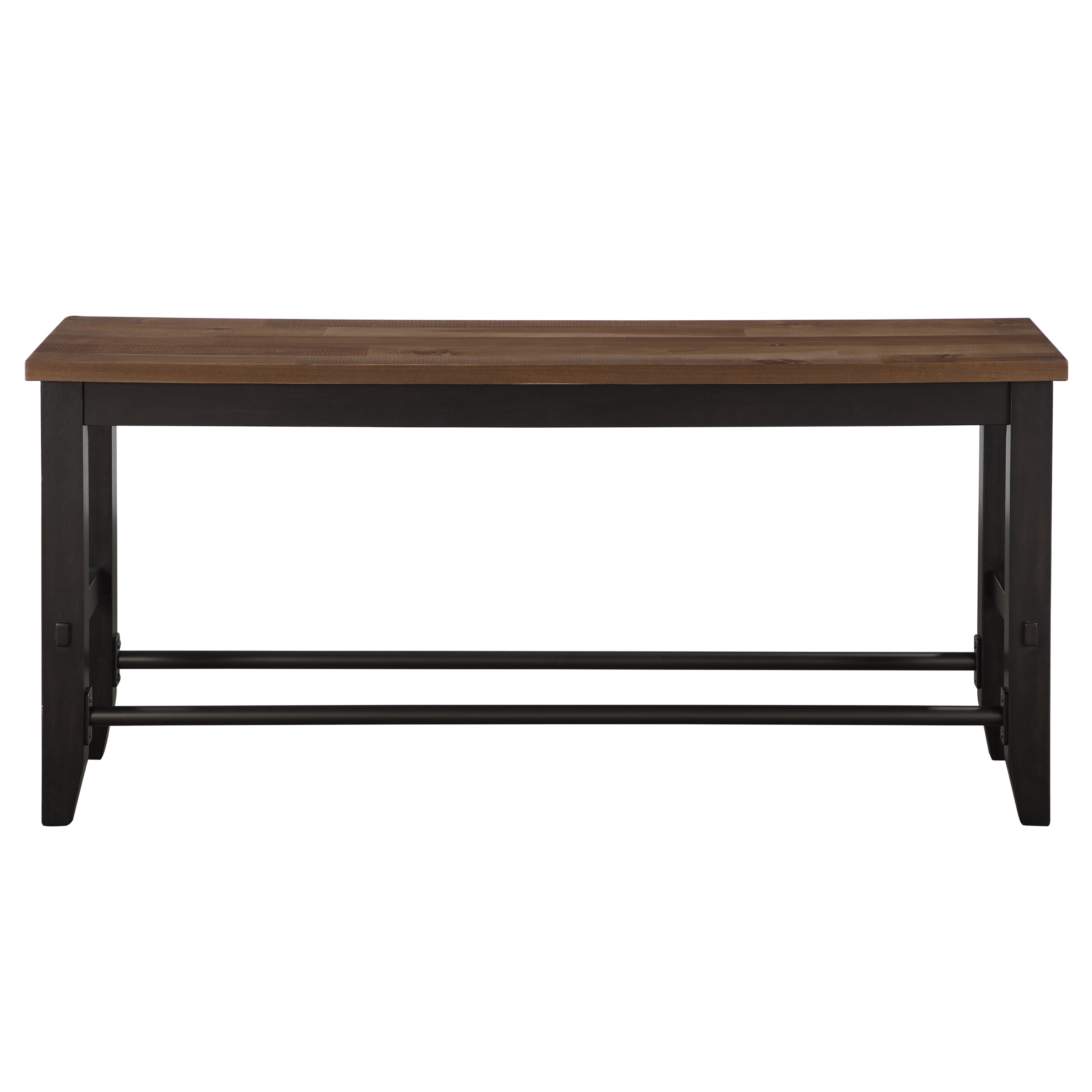 Steve Silver BEM500CCBN Bermuda Dark Acacia Brown Dining Bench