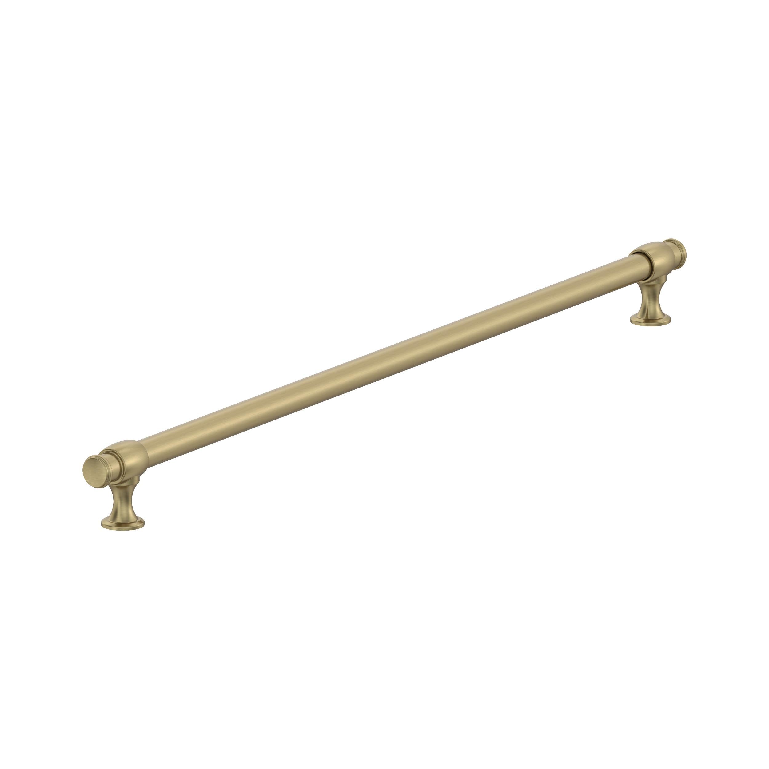 Amerock BP54067BBZ Winsome 24-in , 608mm Center to Center Golden Champagne Cylindrical Bar For Use on Appliances Drawer Pulls