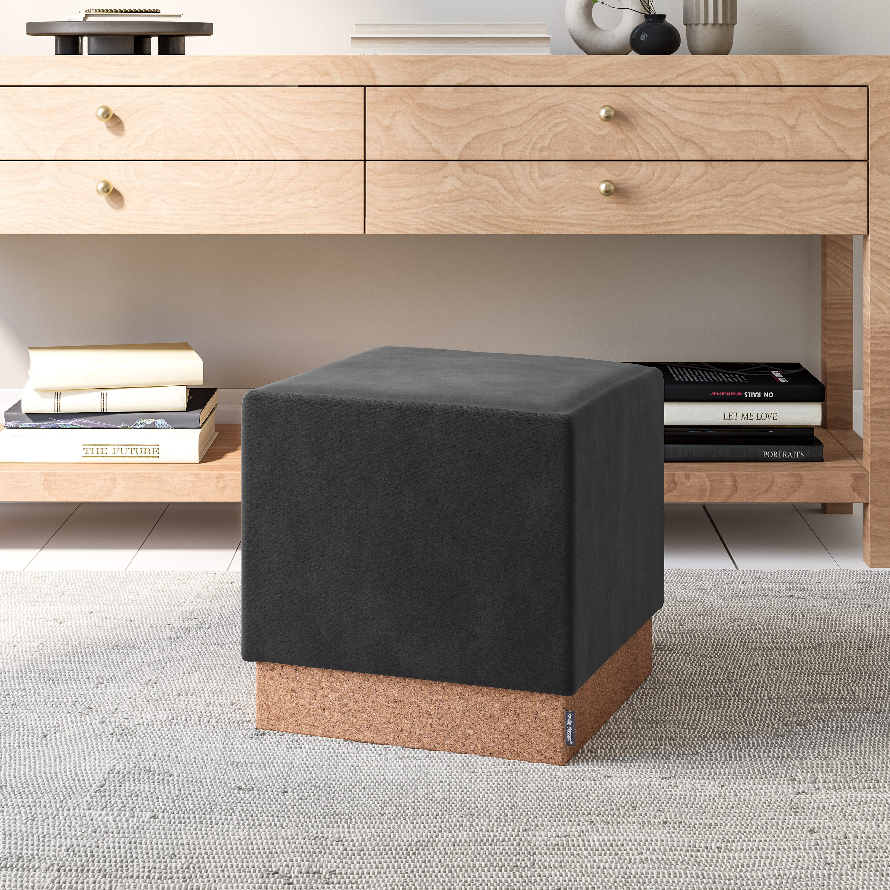 Seville Classics STR30263 Indoor-Ottomans - View #7
