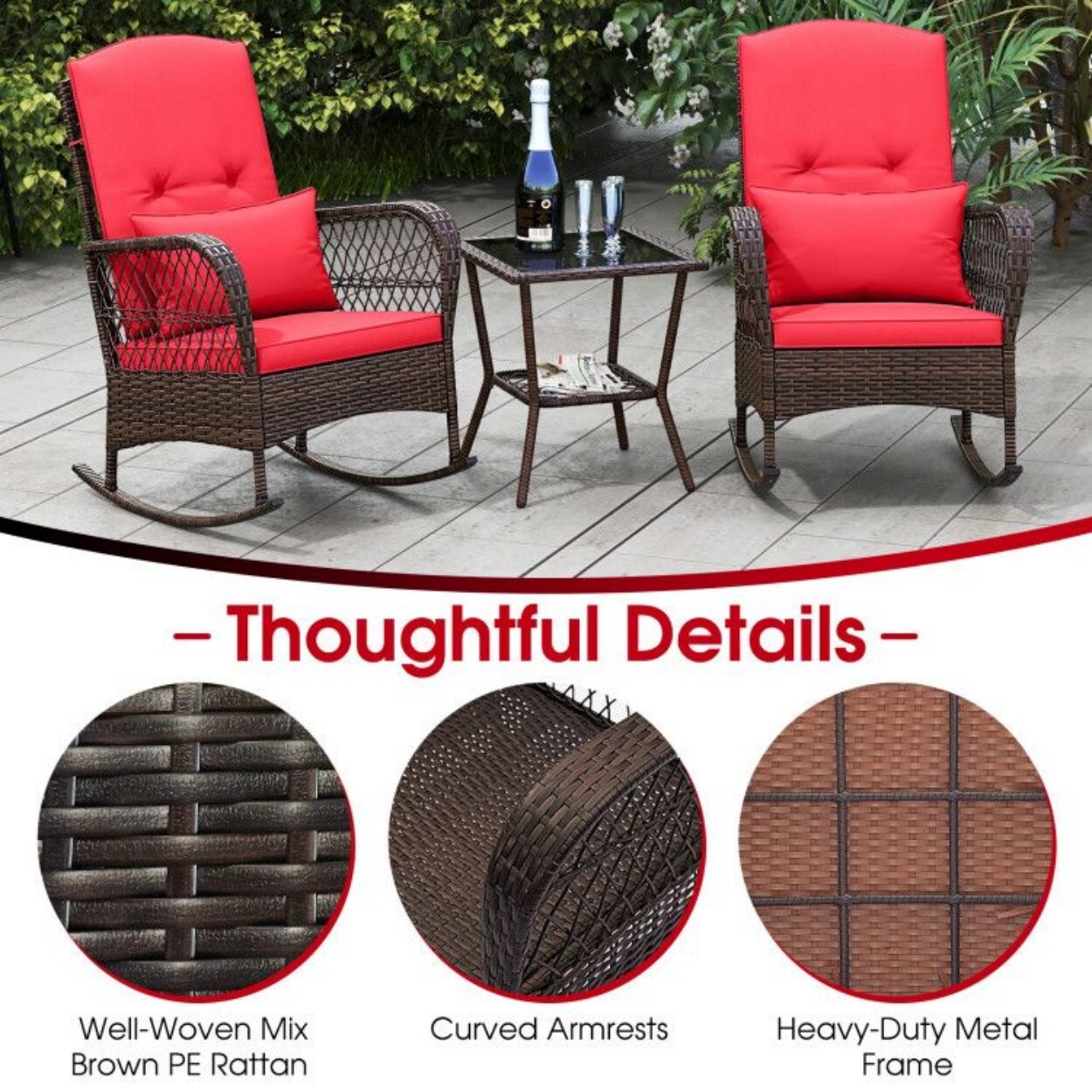 AHIOU HOME ZAAHD-HQYQAAPS Patio-Conversation-Sets - View #10
