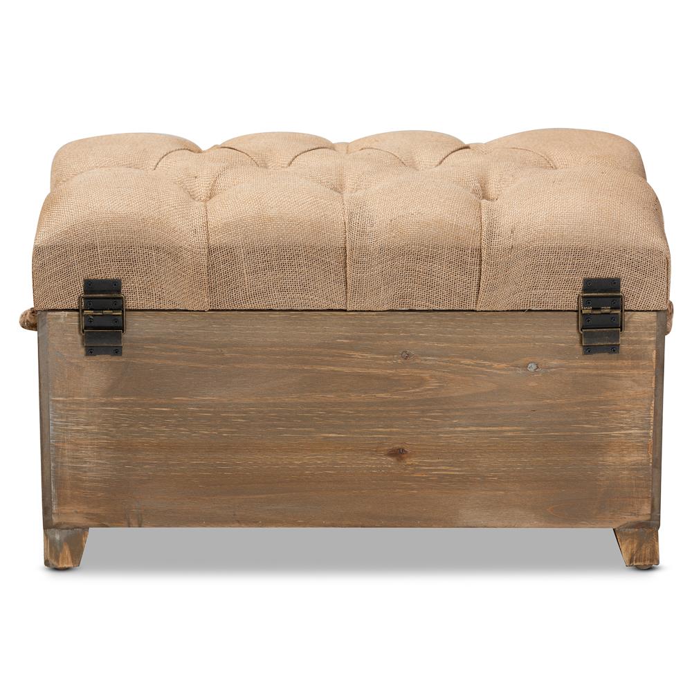Baxton Studio 162-10561-LW Indoor-Ottomans - View #4