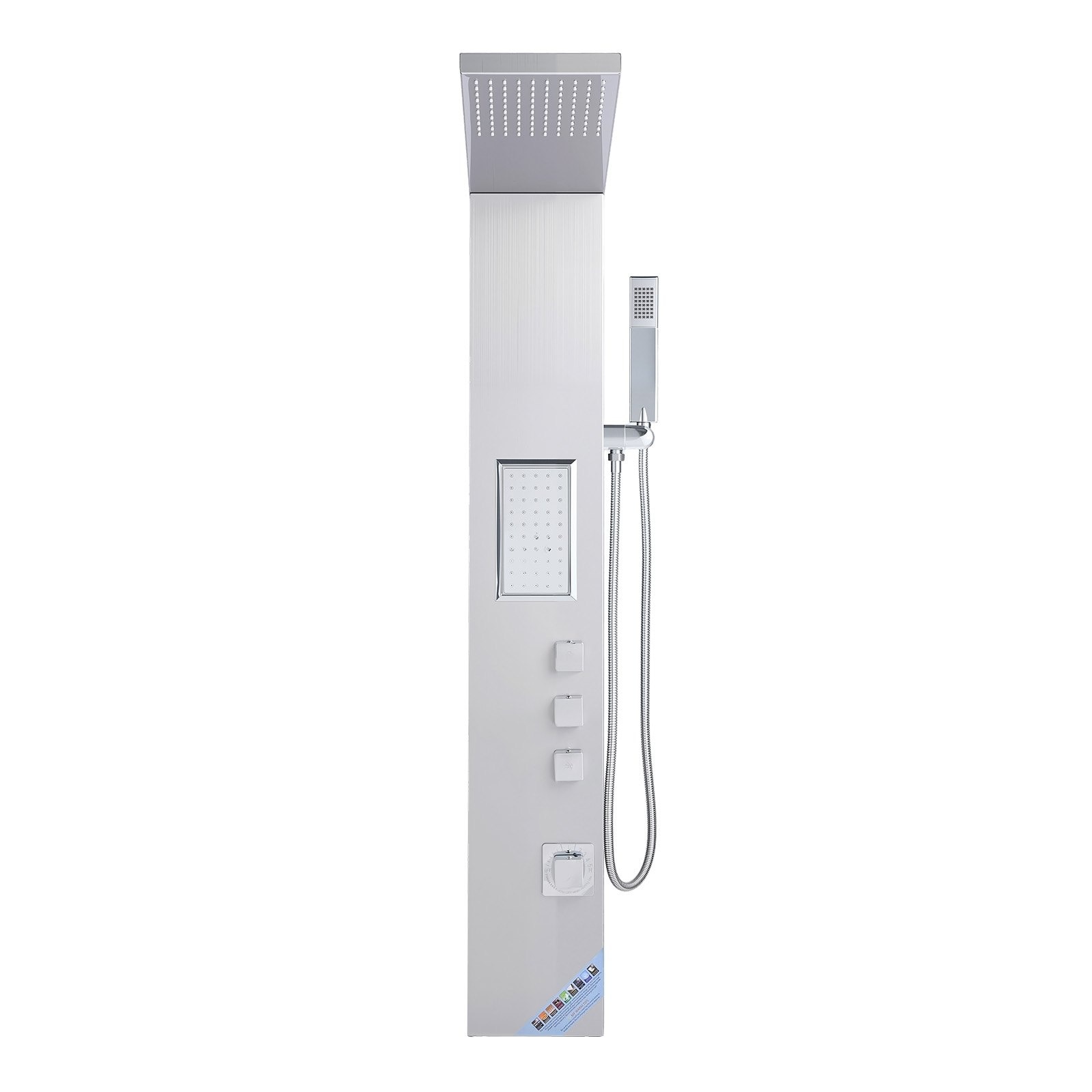 Mecale VOL-2631YU Showerhead-Bar-Panels - View #10