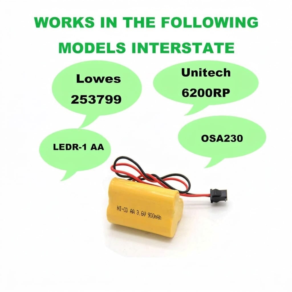 Misopily LMS0421B01 Emerg-Light-Battery-Packs - View #4