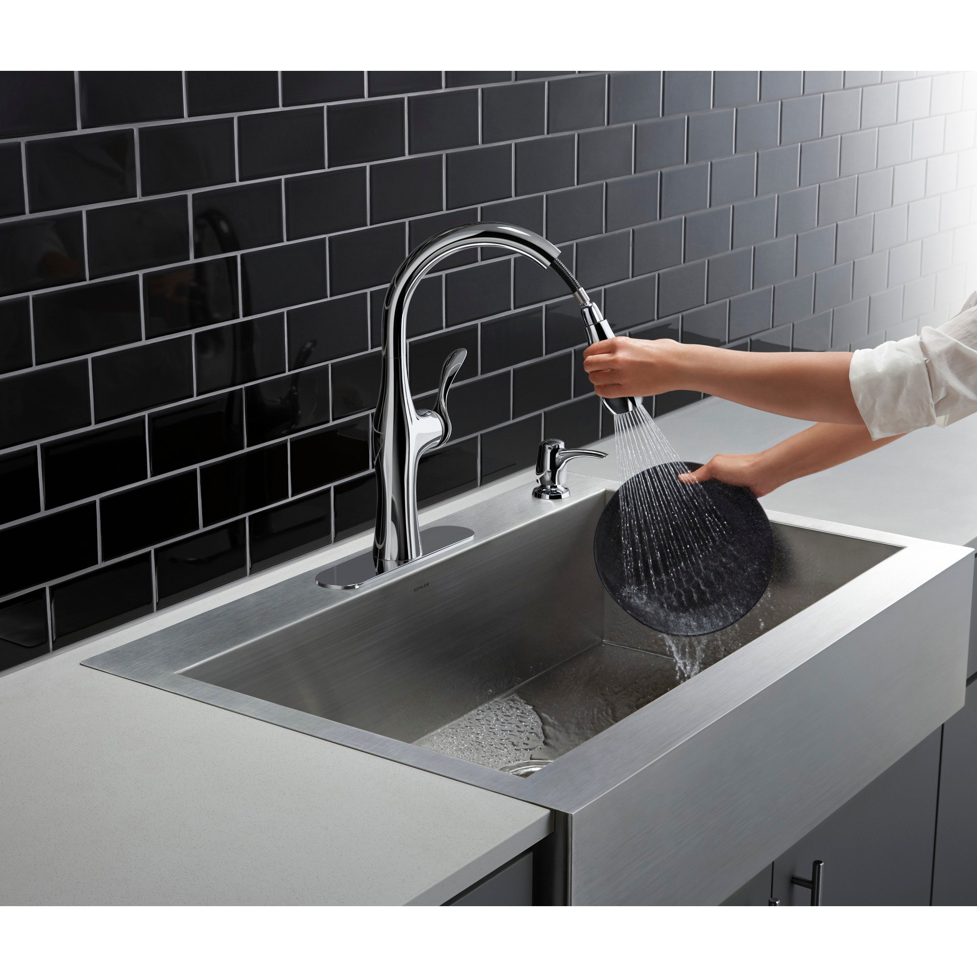KOHLER R45350-SD-CP Kitchen-Faucets - View #3