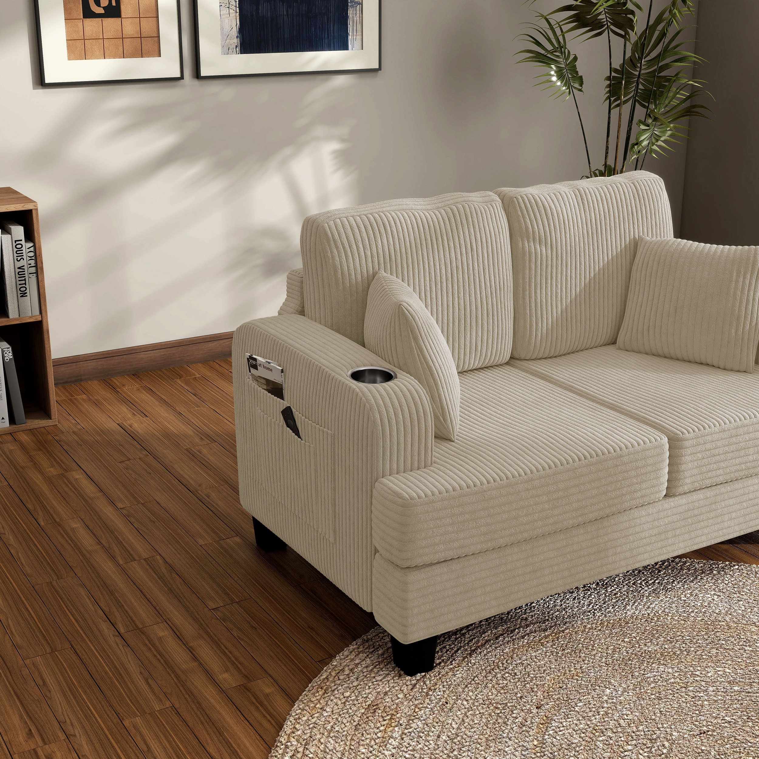 Furniture of America IDF-SL6932BG-LV Sofas-Loveseats - View #8
