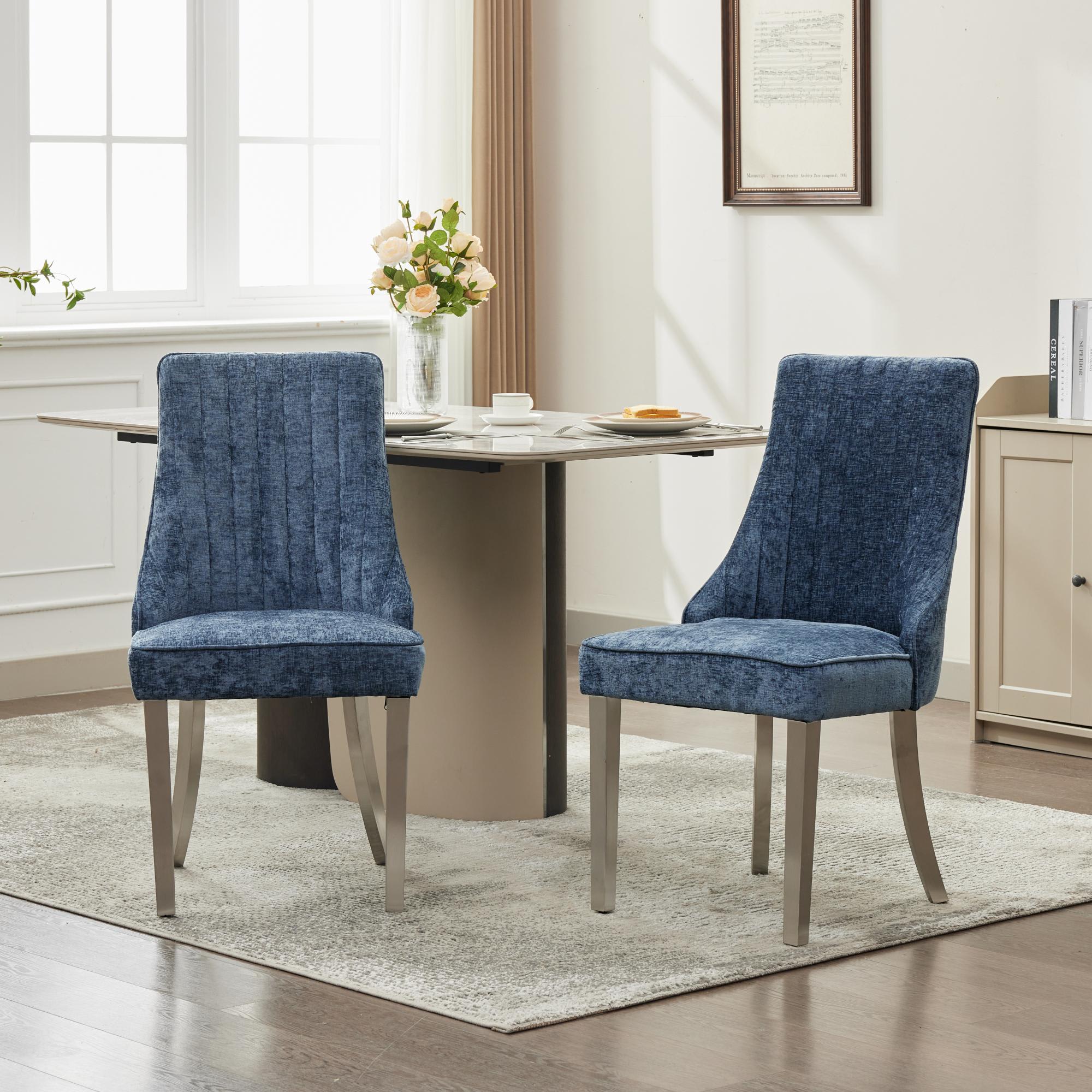 Vynxaria LEXY0118-DJCY-2BLU Dining-Chairs - View #2